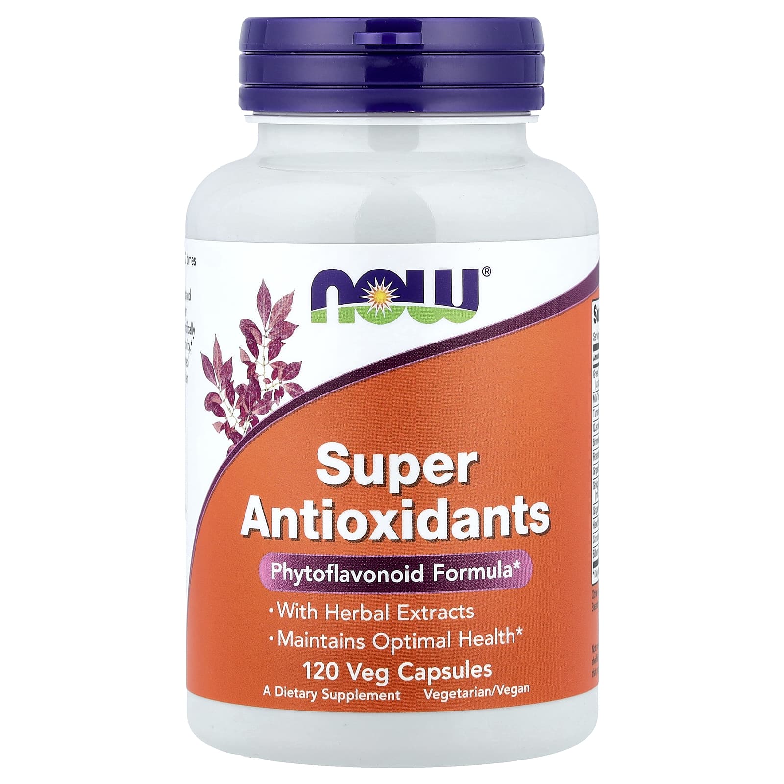 NOW Foods Super Antioxidants – 120 gélules végétales — Tunisie