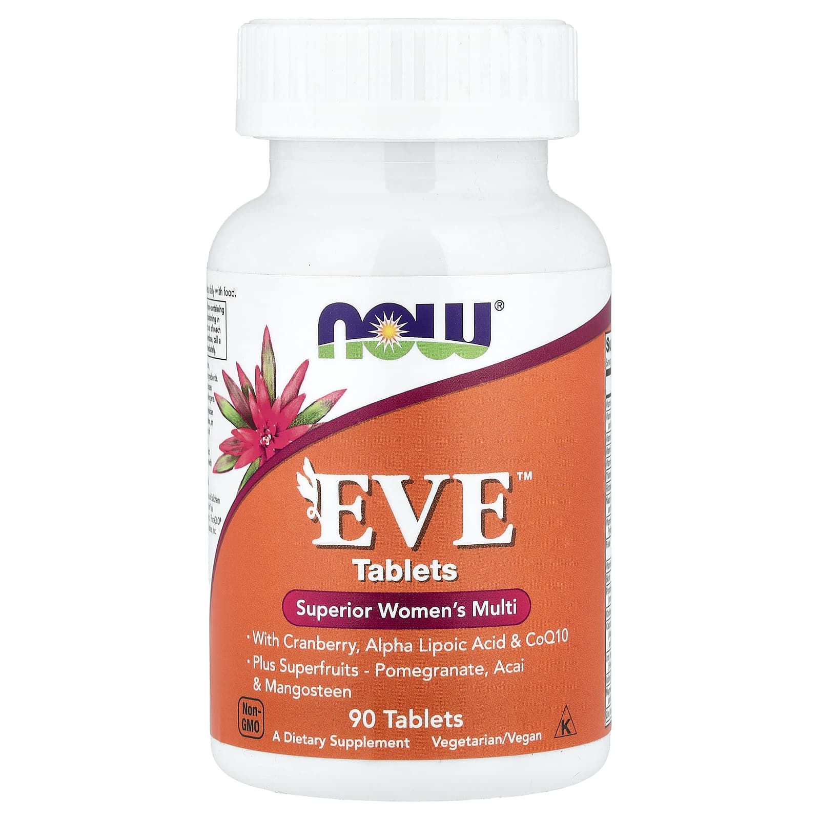 NOW Foods Eve Tablets, Superior Women's Multi – 90 comprimés — Tunisie
