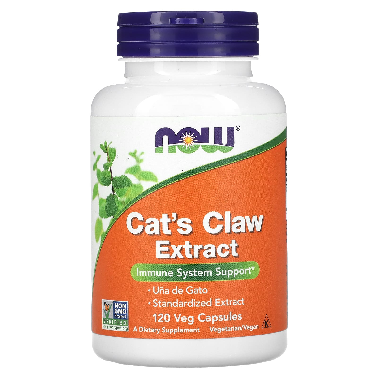 NOW Foods Cat's Claw Extract – 120 gélules végétales — Tunisie