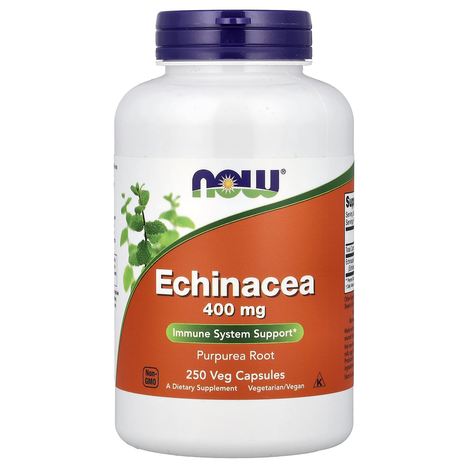 NOW Foods Echinacea – 250 gélules végétales — Tunisie