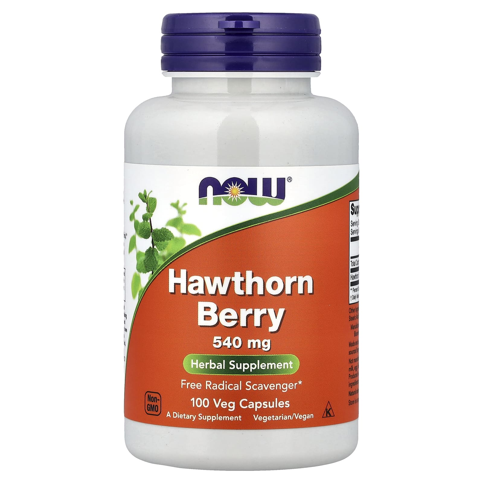 NOW Foods Hawthorn Berry – Hawthorn Berry – 100 gélules végétales — Tunisie