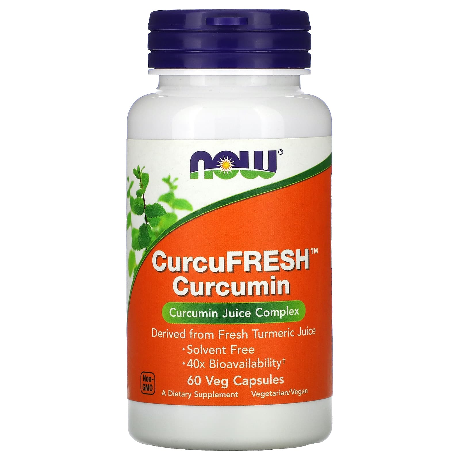 NOW Foods CurcuFresh Curcumin – 60 gélules végétales — Tunisie