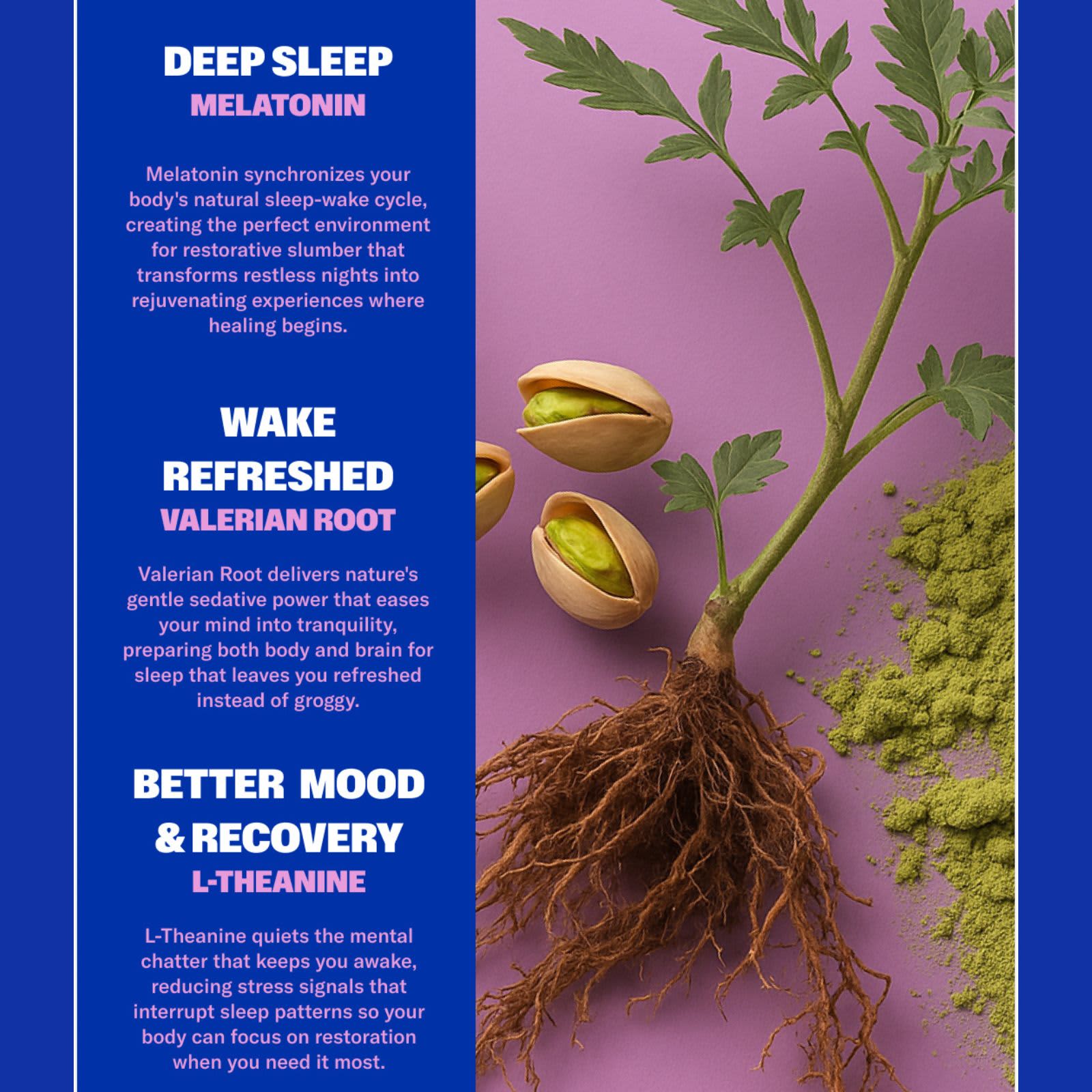 NuStrips Sleep In A Strip, 30 Strips – Dreamy Blueberry — étiquette 7