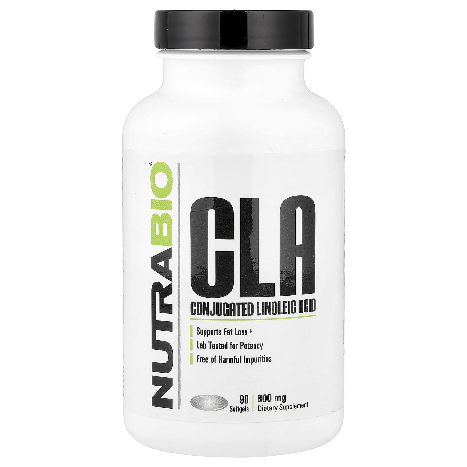 NutraBio CLA – 90 capsules molles — Tunisie