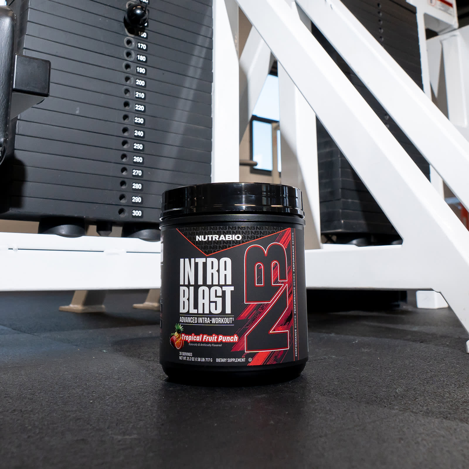 NutraBio Intra Blast, Advanced Intra-Workout – Tropical Fruit Punch – 717 g — étiquette 4