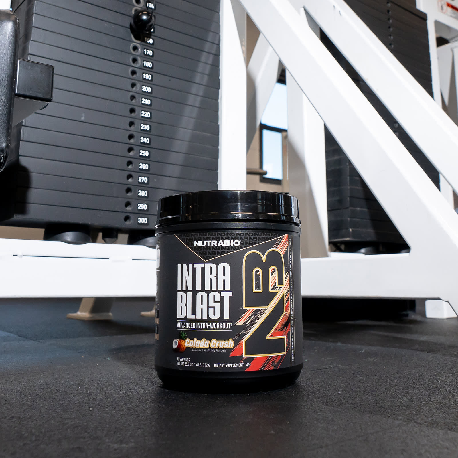 NutraBio Intra Blast, Advanced Intra-Workout, Colada Crush – 732 g — étiquette 4
