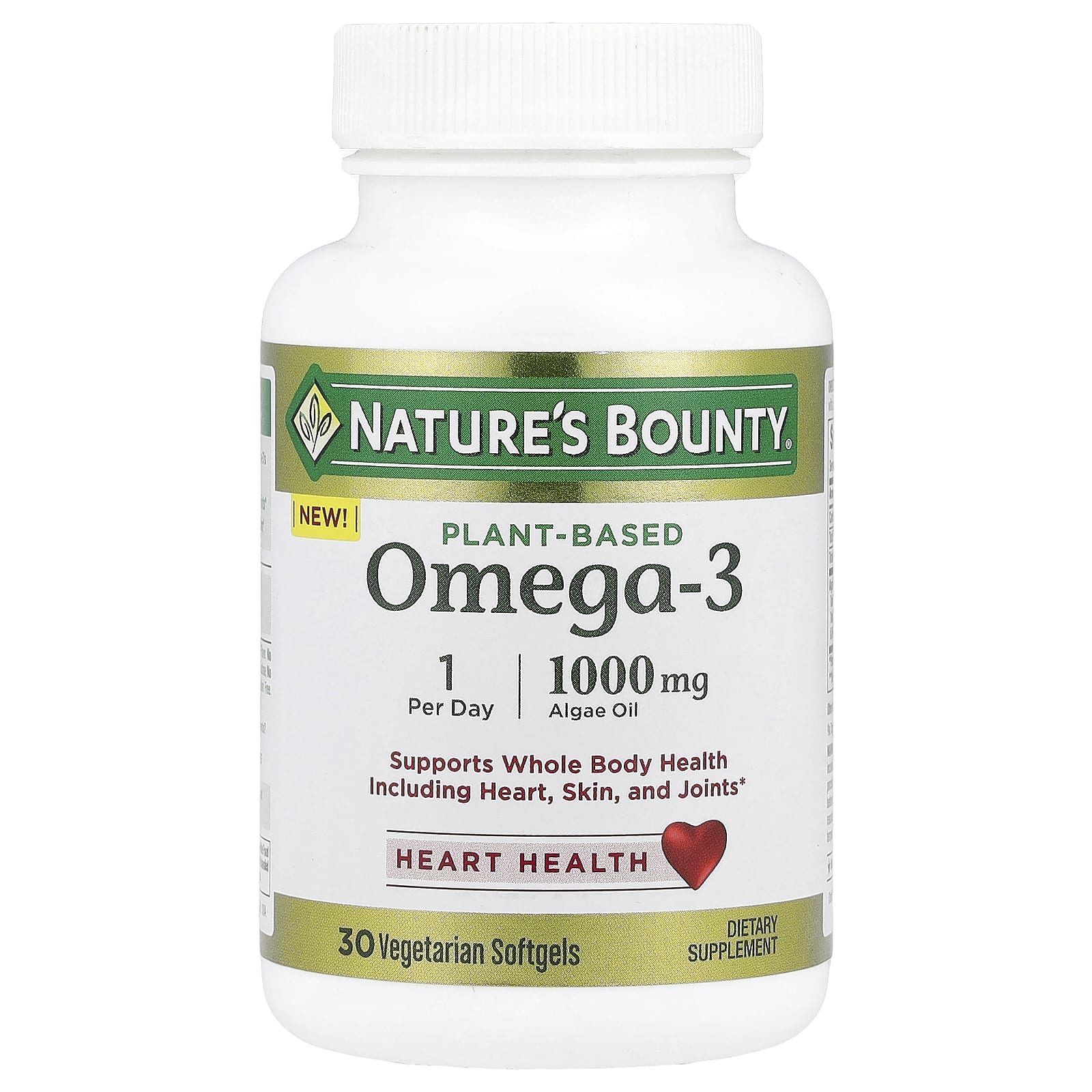 Nature's Bounty Plant-Based Omega-3 – 1000 mg — Tunisie