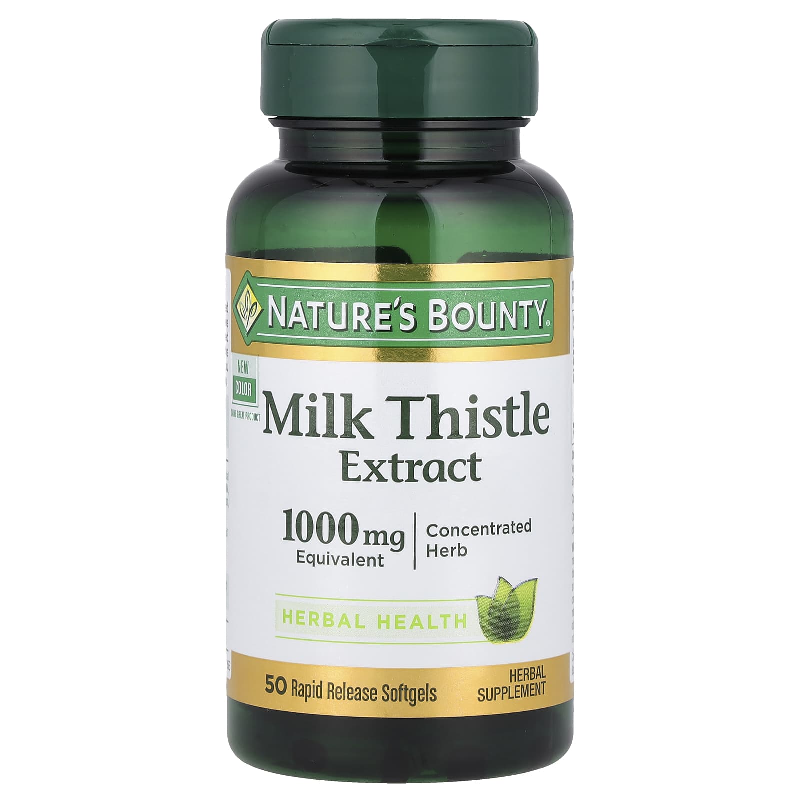Nature's Bounty Milk Thistle Extract – 1000 mg — Tunisie