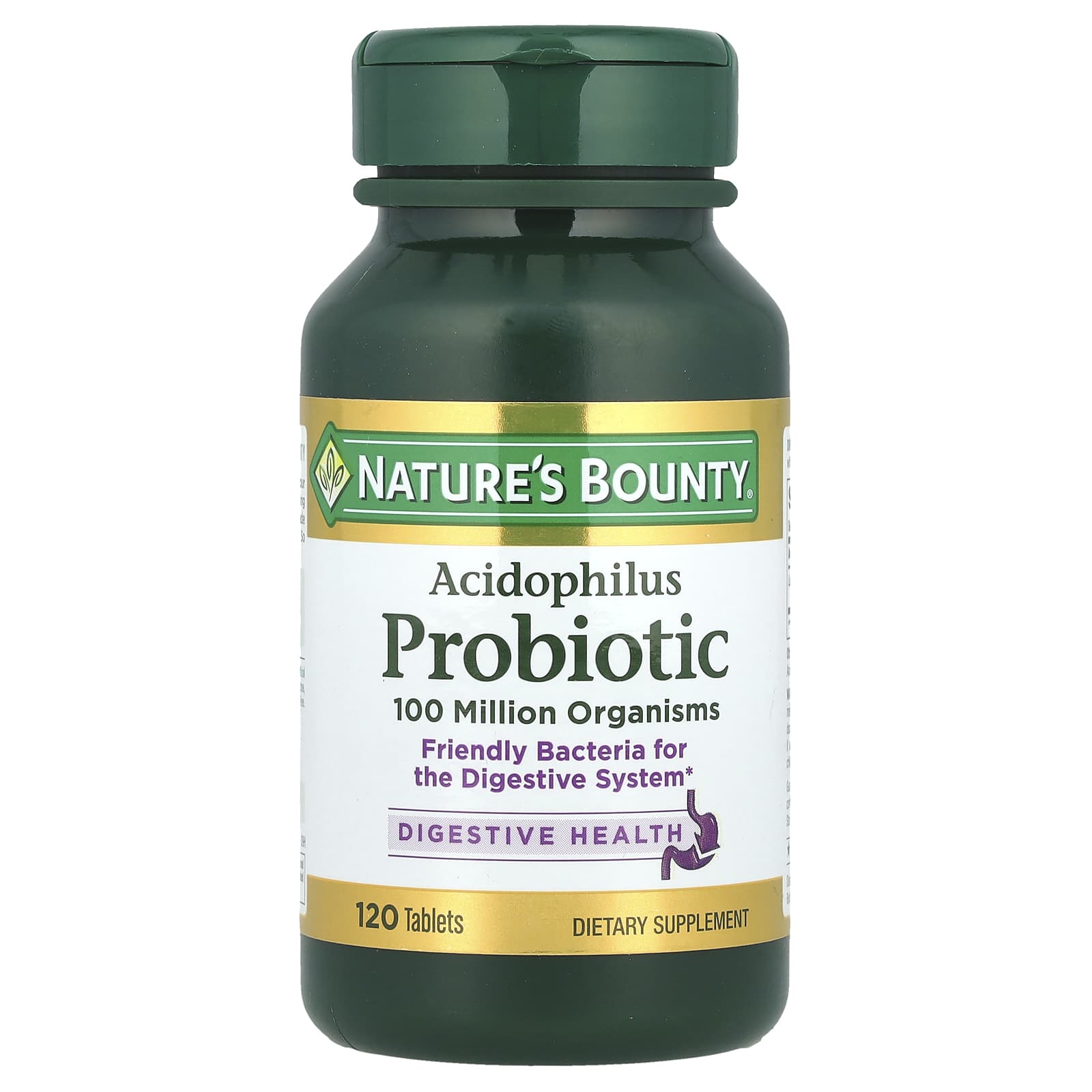 Nature's Bounty Acidophilus Probiotic – 120 comprimés — Tunisie