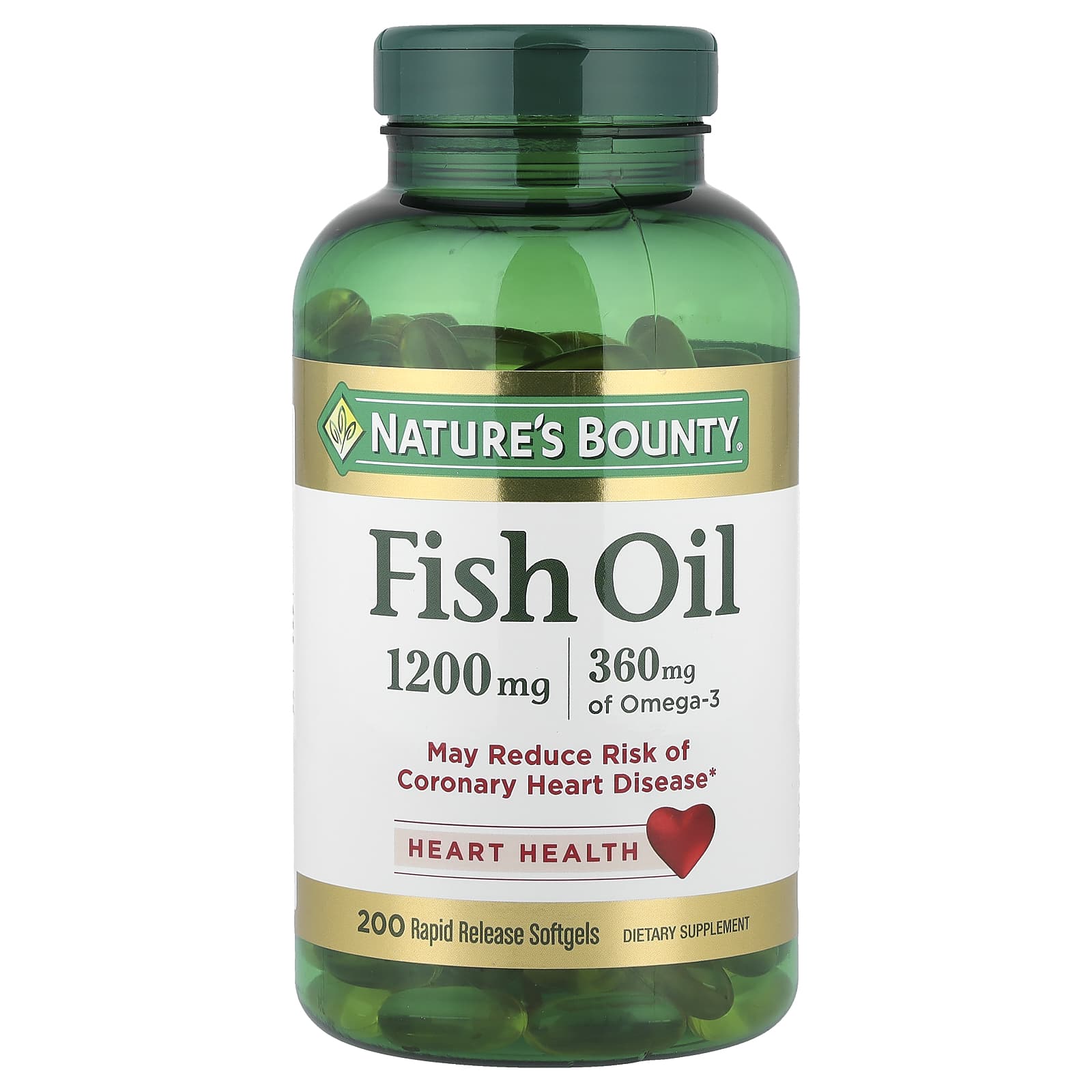Nature's Bounty Fish Oil – 1200 mg — Tunisie