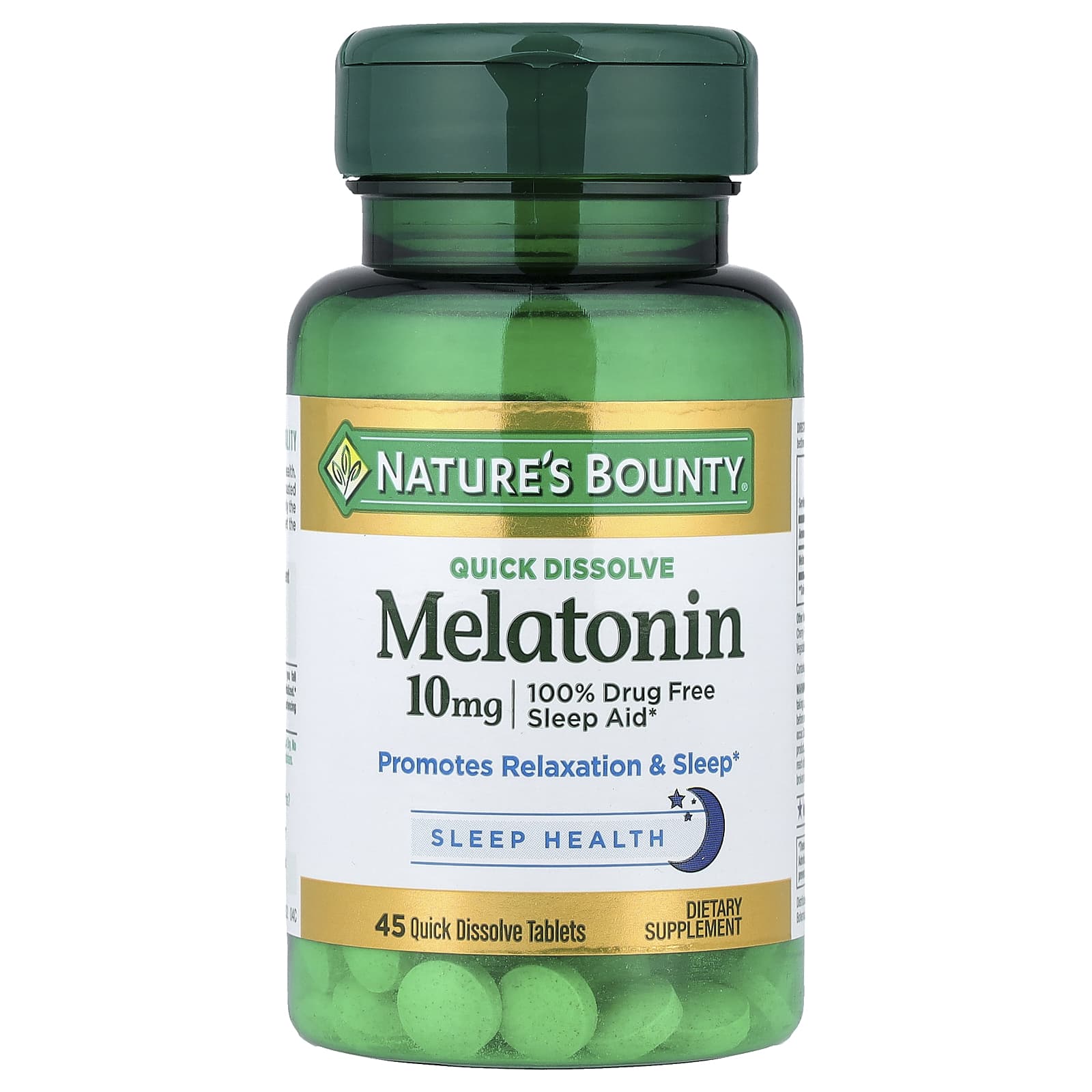 Nature's Bounty Melatonin – Natural Cherry – 10 mg — Tunisie