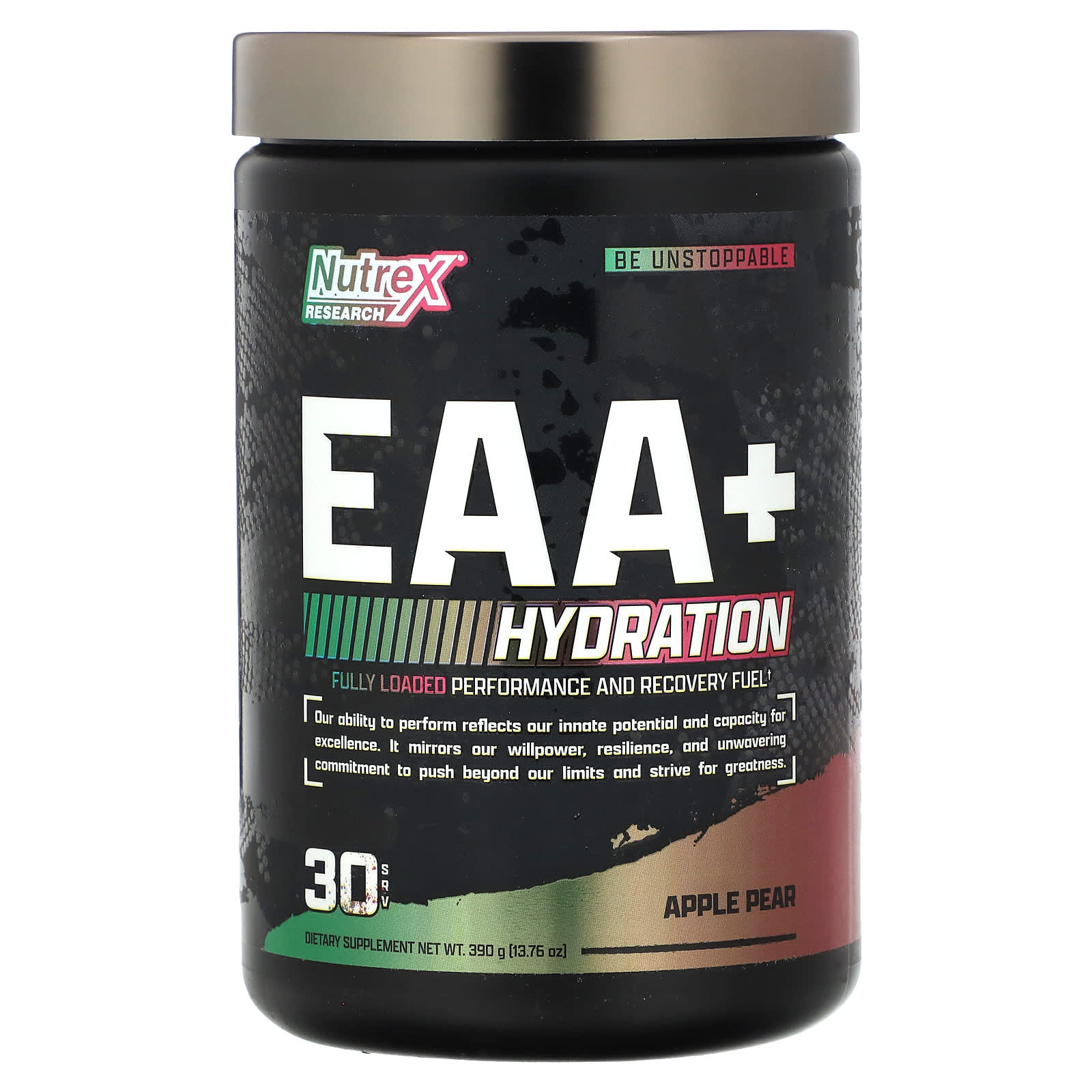 Nutrex Research EAA+ Hydration – Apple Pear – 390 g — Tunisie