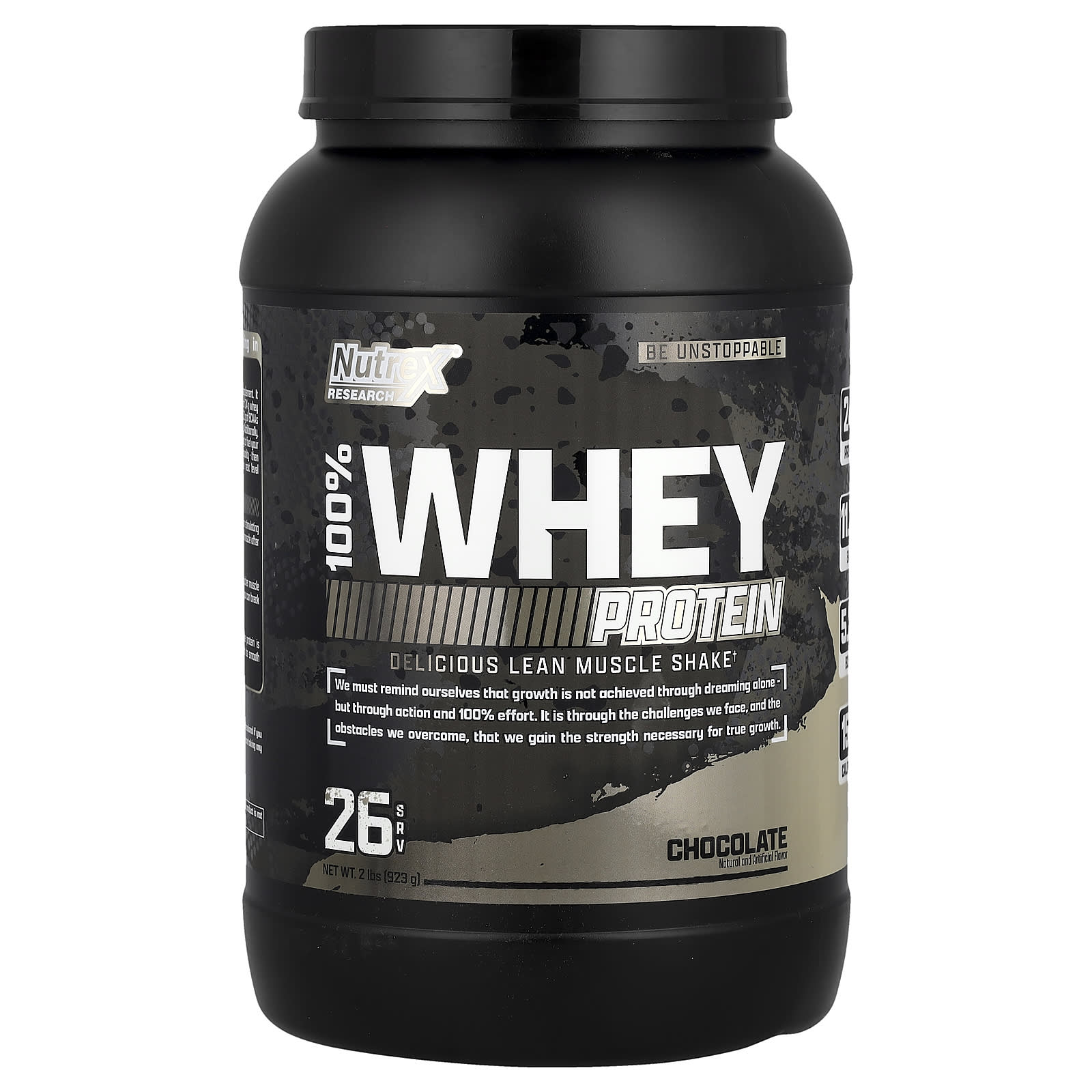 Nutrex Research 100% Whey Protein – Chocolate – 923 g — Tunisie