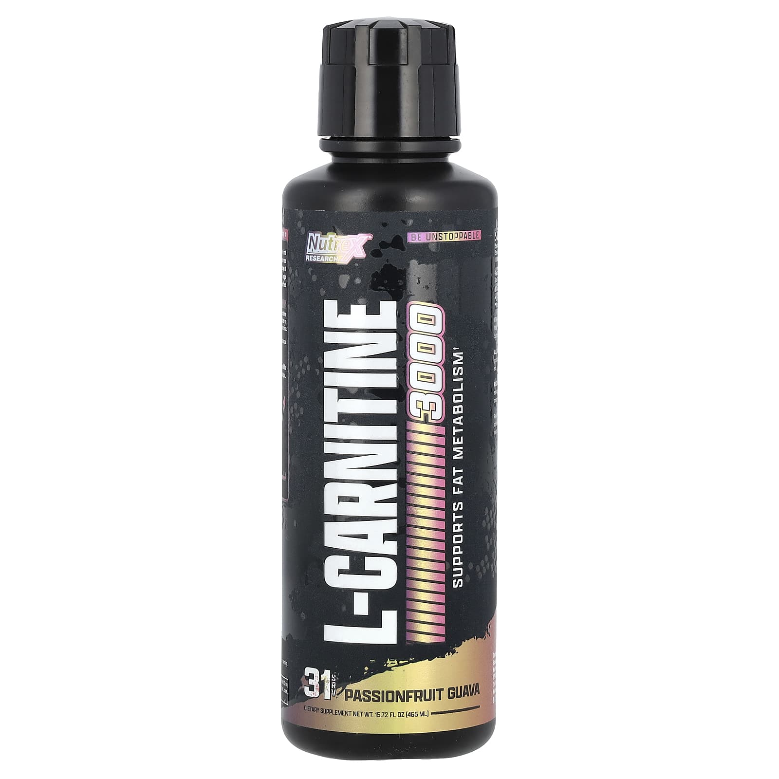 Nutrex Research L-Carnitine 3000 – Passionfruit Guava – 465 ml — Tunisie