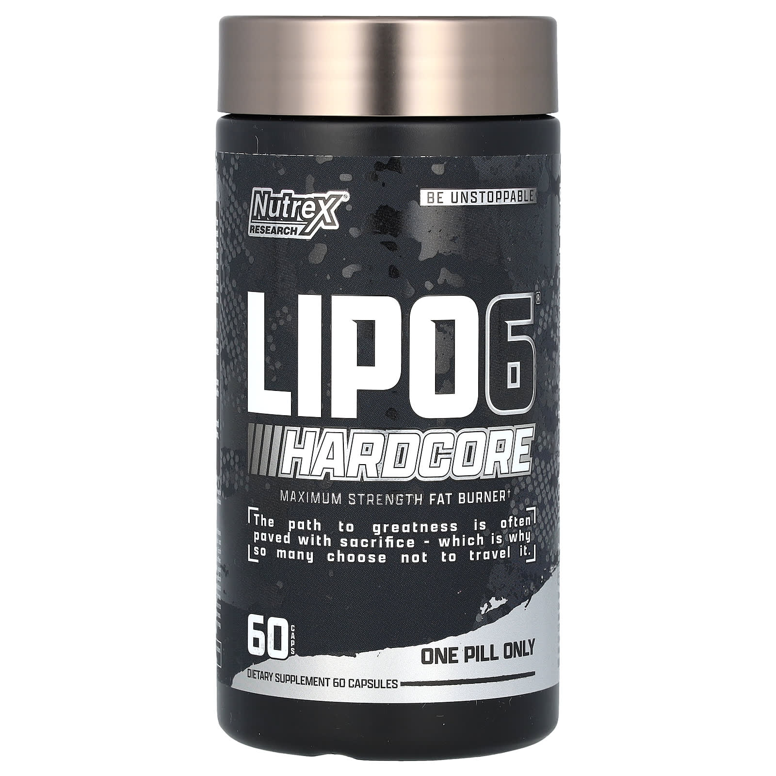 Nutrex Research LIPO-6, Hardcore, Maximum Strength – 60 gélules — Tunisie