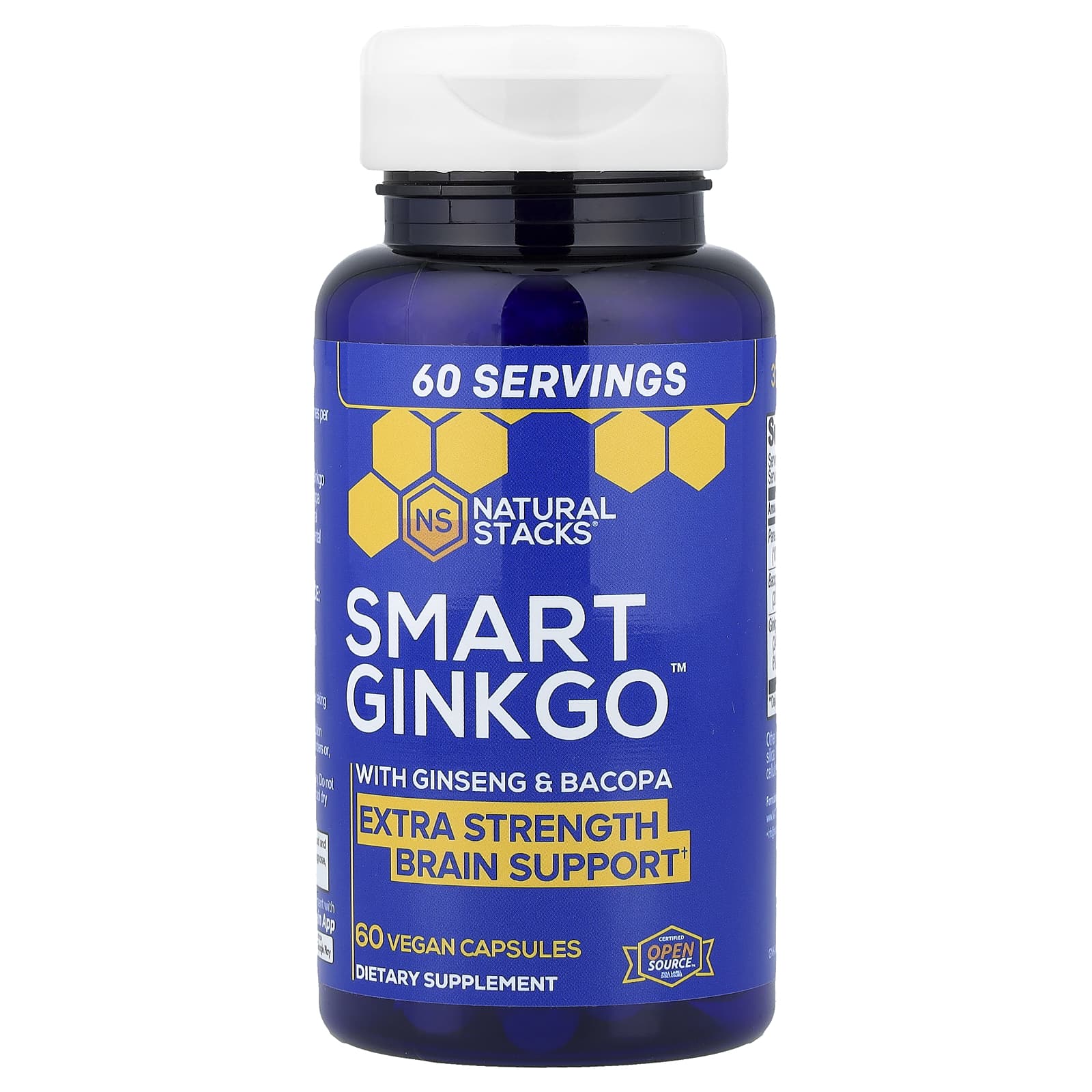 Natural Stacks Smart Ginkgo – 60 gélules véganes — Tunisie