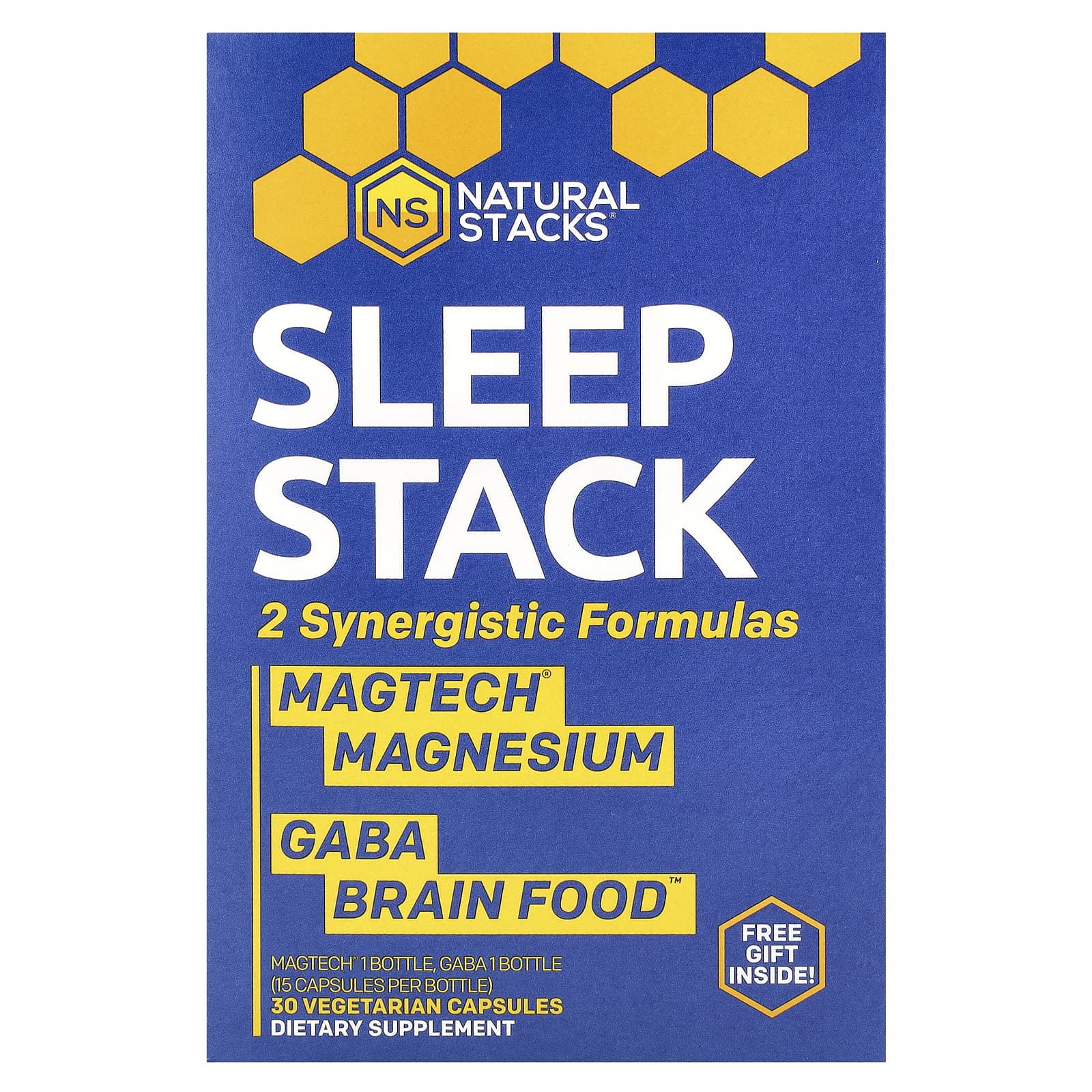 Natural Stacks Sleep Stack – 15 gélules végétales — Tunisie