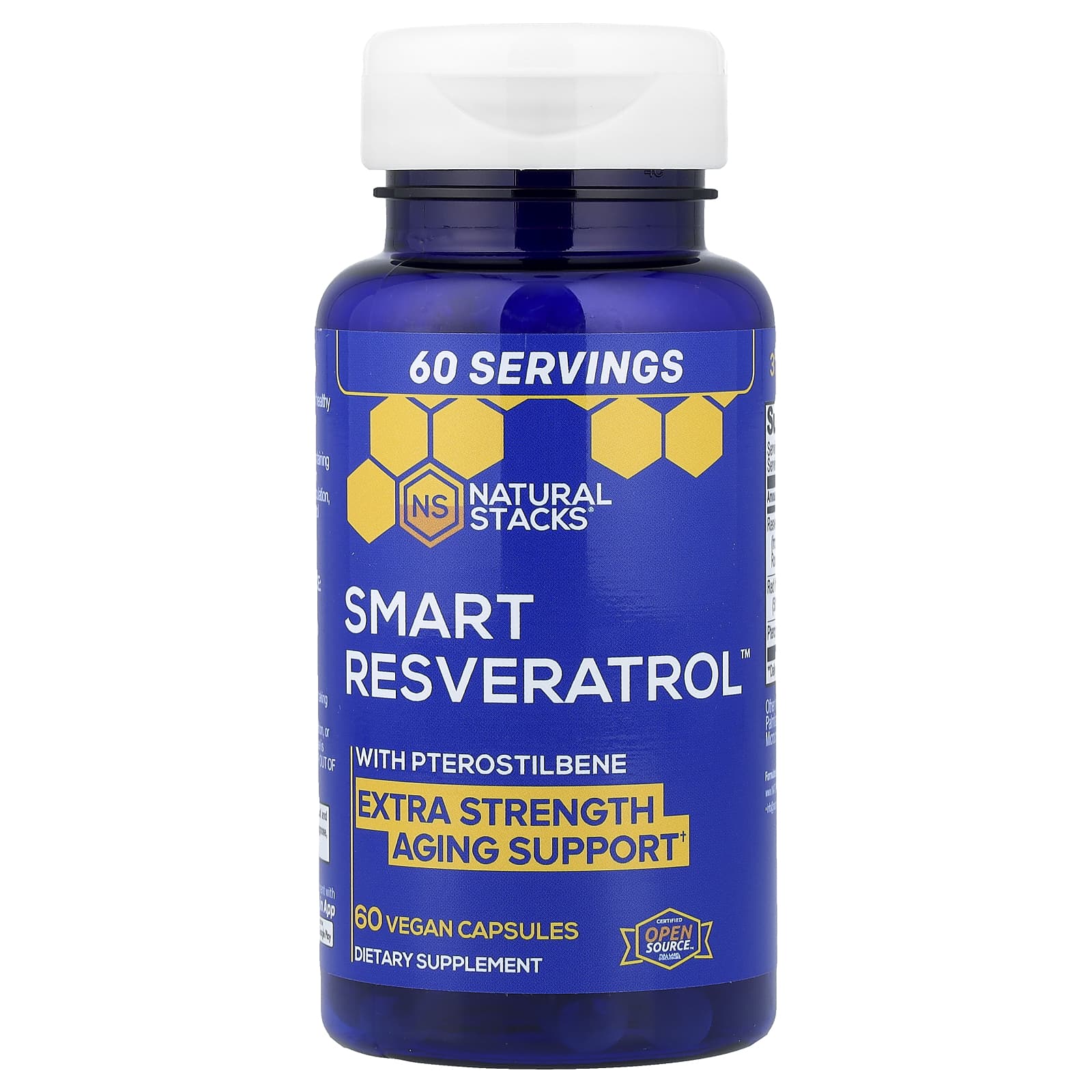 Natural Stacks Smart Resveratrol – 60 gélules véganes — Tunisie