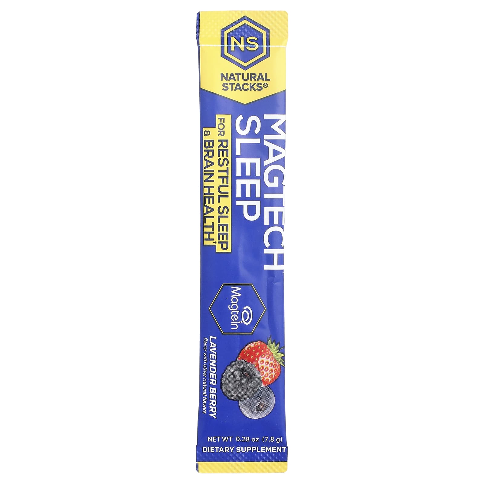 Natural Stacks MagTech Sleep – Lavender Berry – 7,8 g — étiquette 1