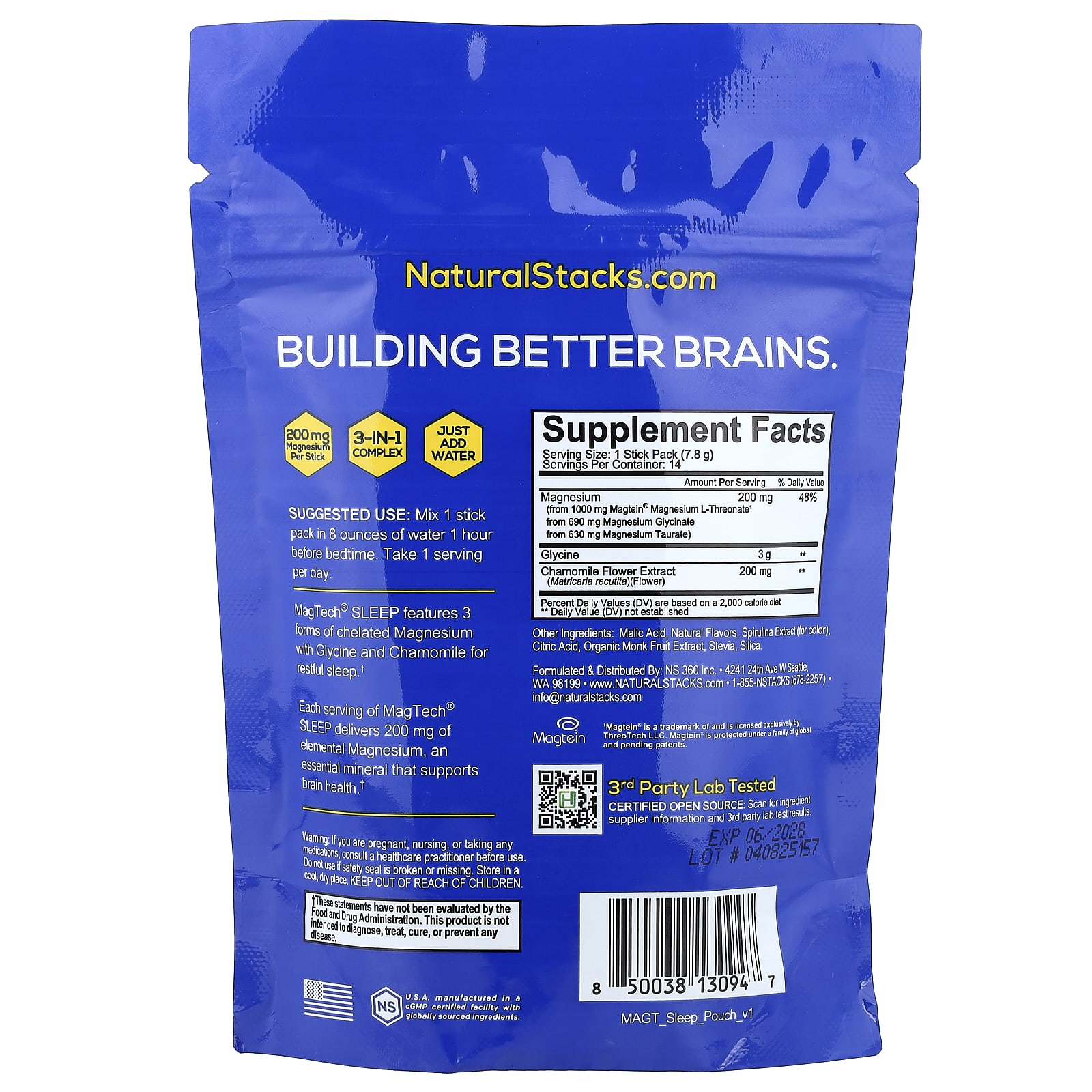 Natural Stacks MagTech Sleep – Lavender Berry – 7,8 g — photo 2 sur 2