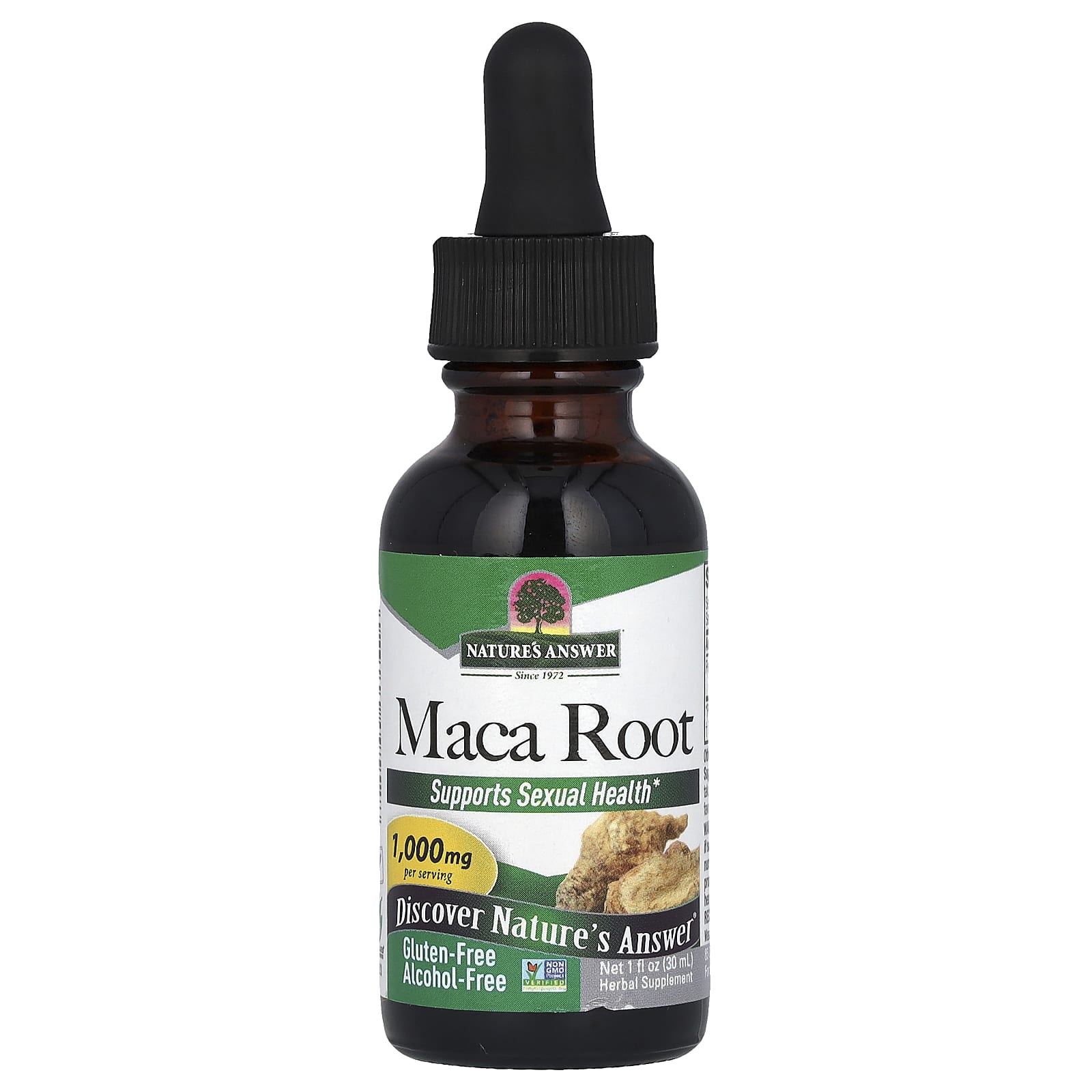 Nature's Answer Maca Root, Alcohol-Free – 30 ml — Tunisie