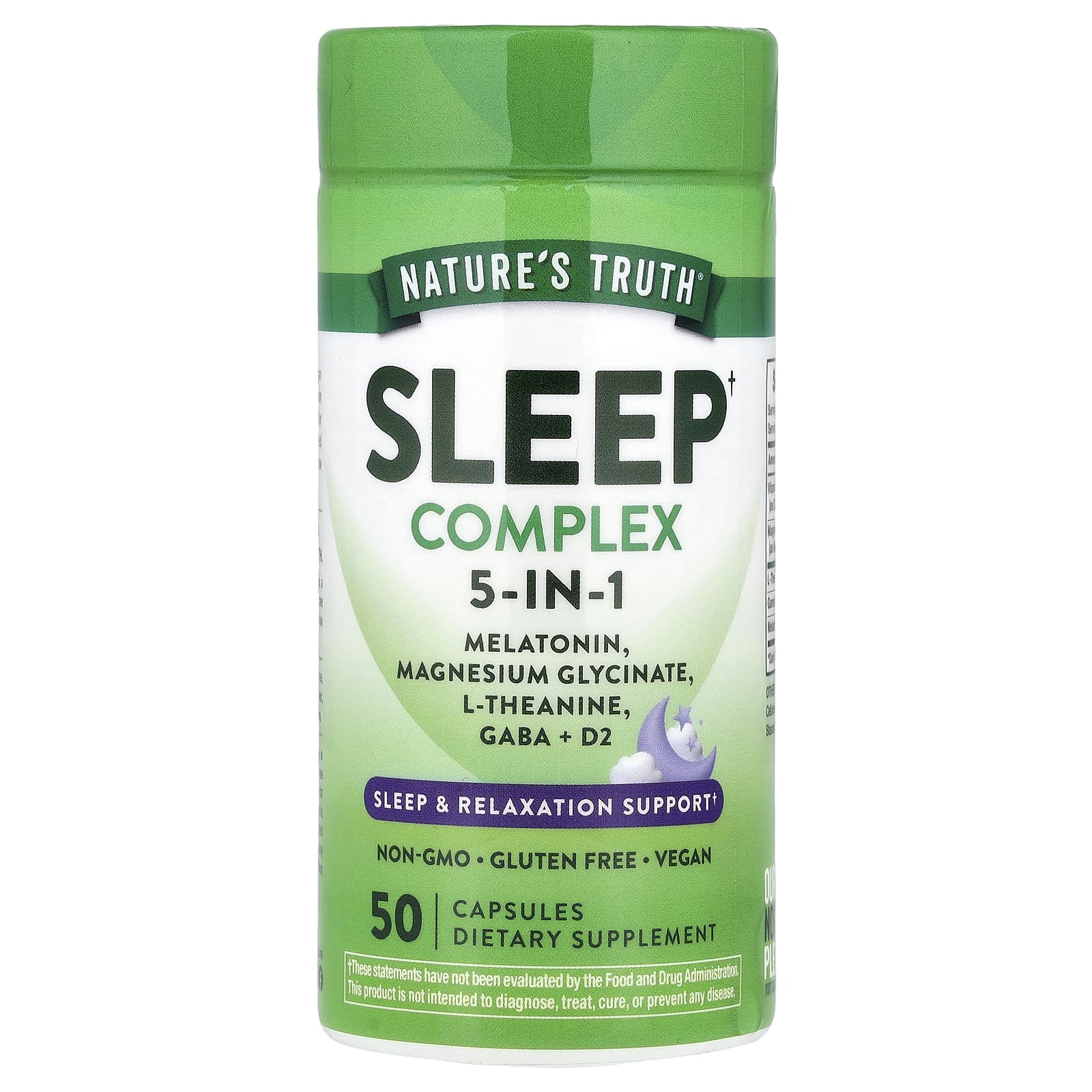 Nature's Truth Sleep Complex 5-in-1 – 50 gélules — Tunisie