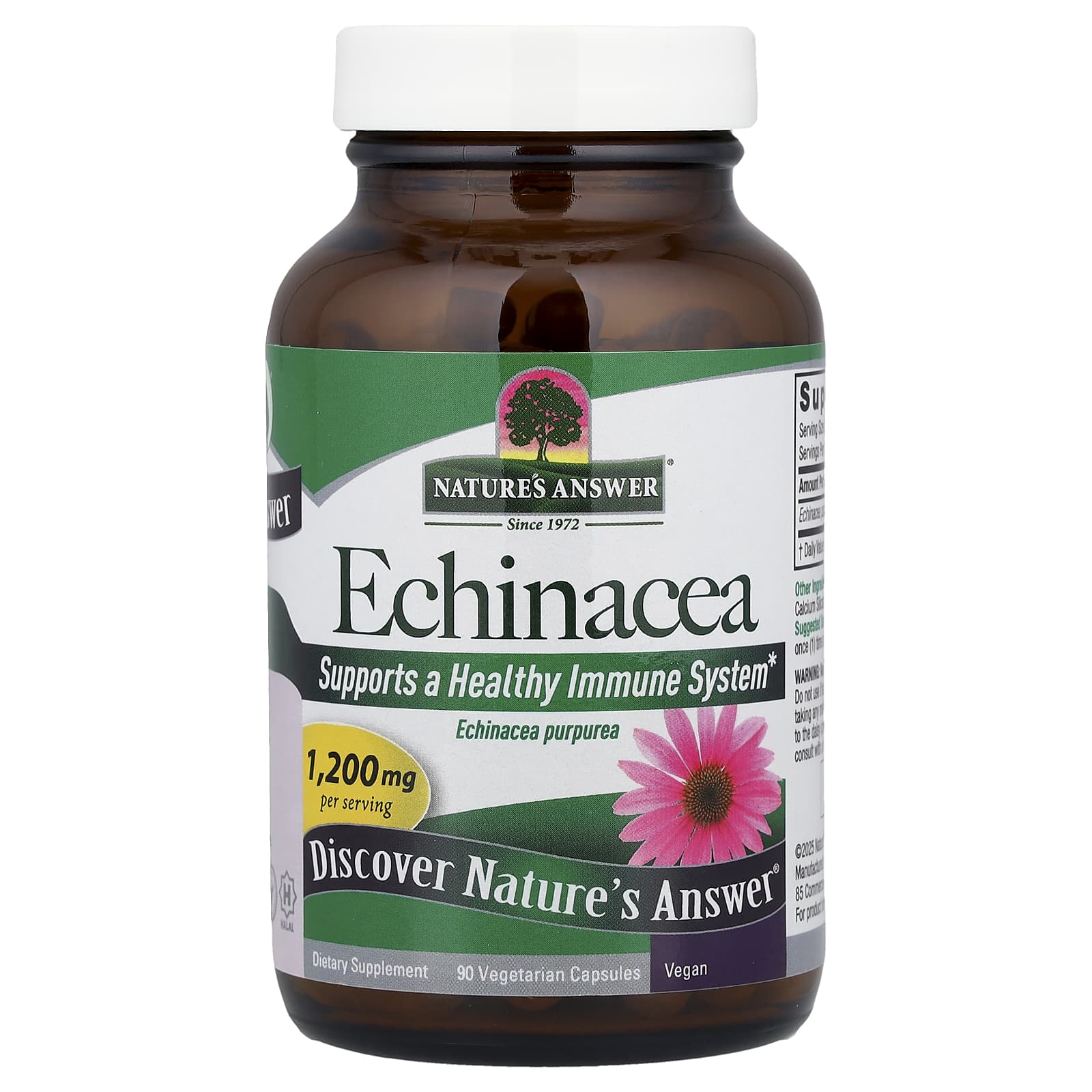 Nature's Answer Echinacea – 90 gélules végétales — Tunisie