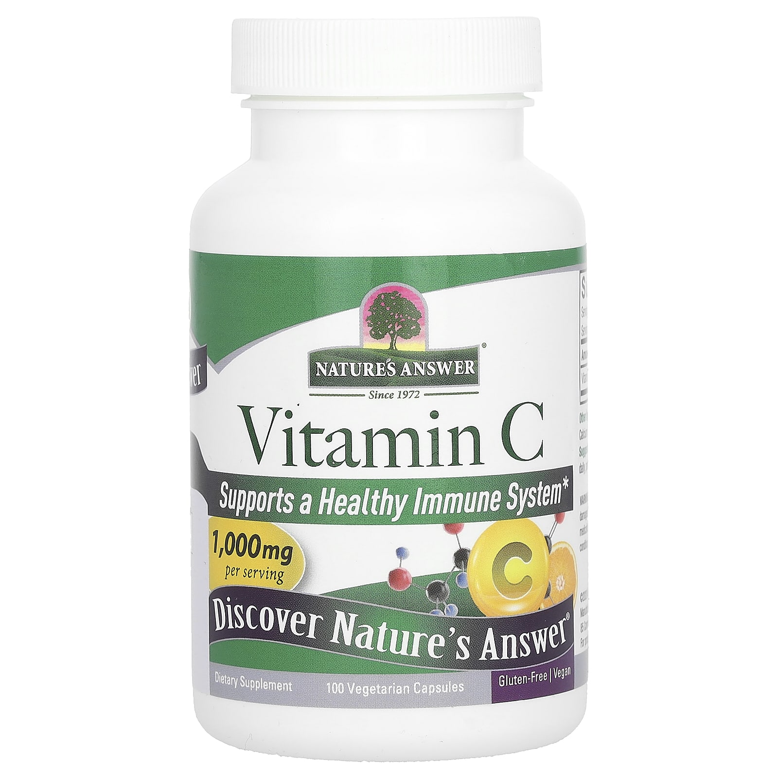 Nature's Answer Vitamin C – 100 gélules végétales — Tunisie