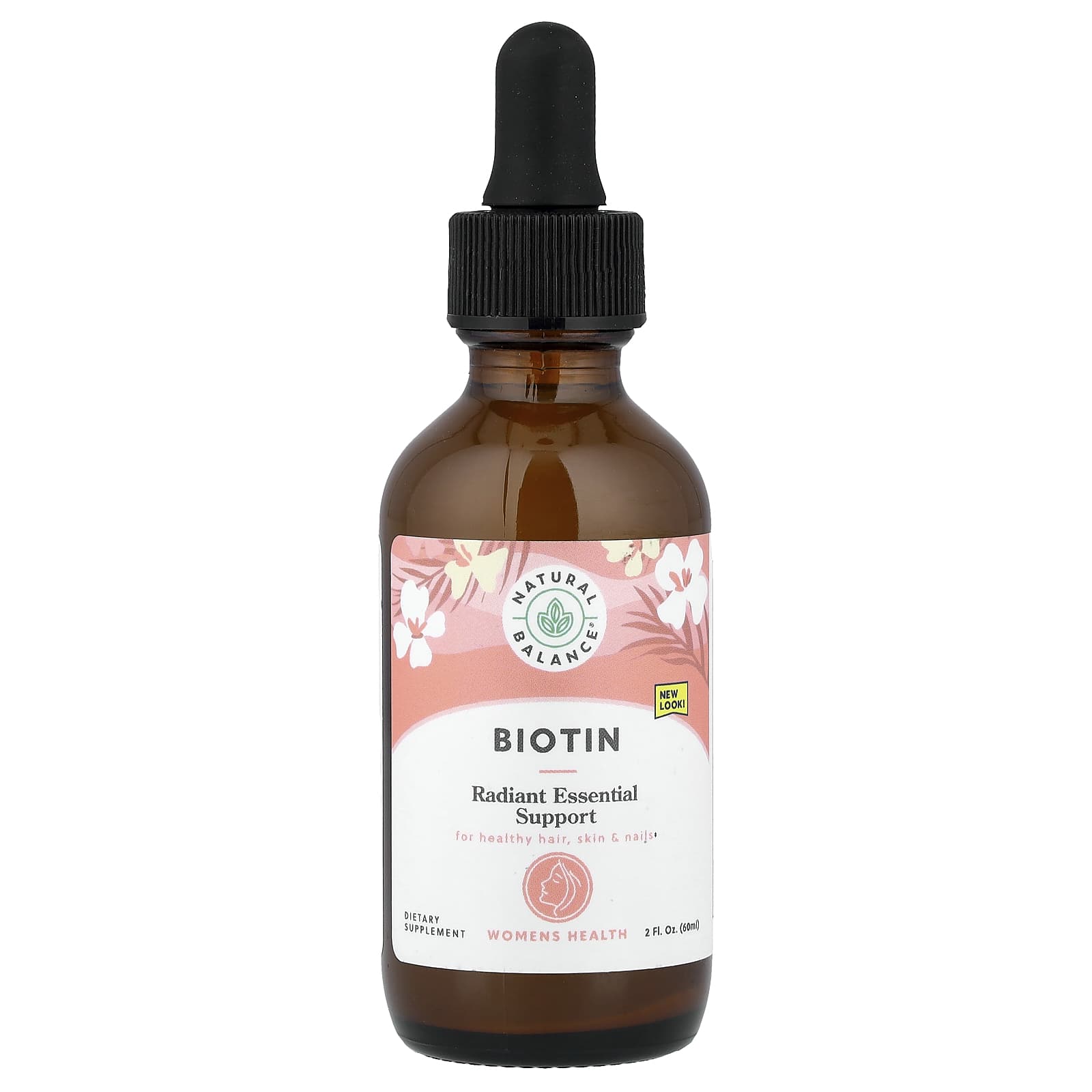 Natural Balance Liquid Biotin – 60 ml — Tunisie
