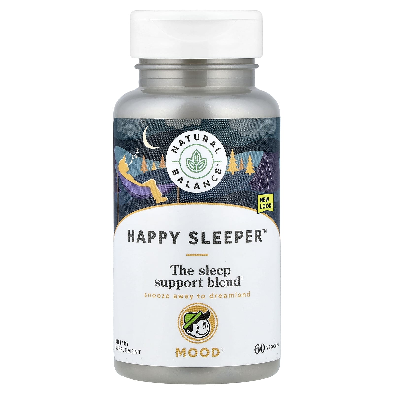 Natural Balance Happy Sleeper, 60 VegCaps — Tunisie