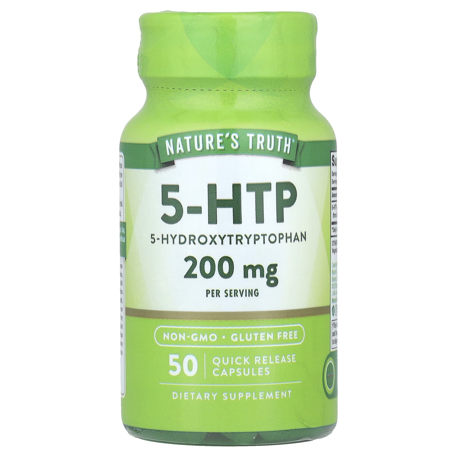 Nature's Truth 5-HTP, 50 Quick Release Capsules (100 mg per Capsule) — Tunisie