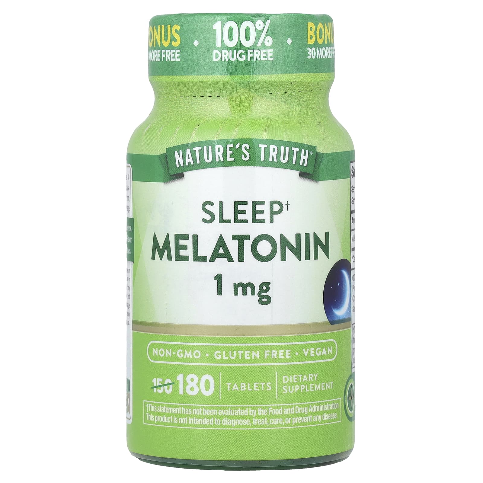Nature's Truth Sleep Melatonin – 180 comprimés — Tunisie