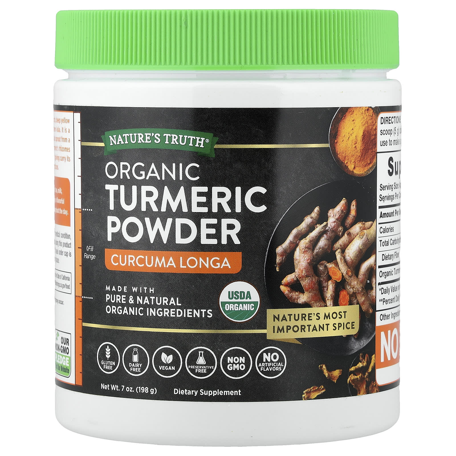 Nature's Truth Organic Turmeric Powder – 198 g — Tunisie
