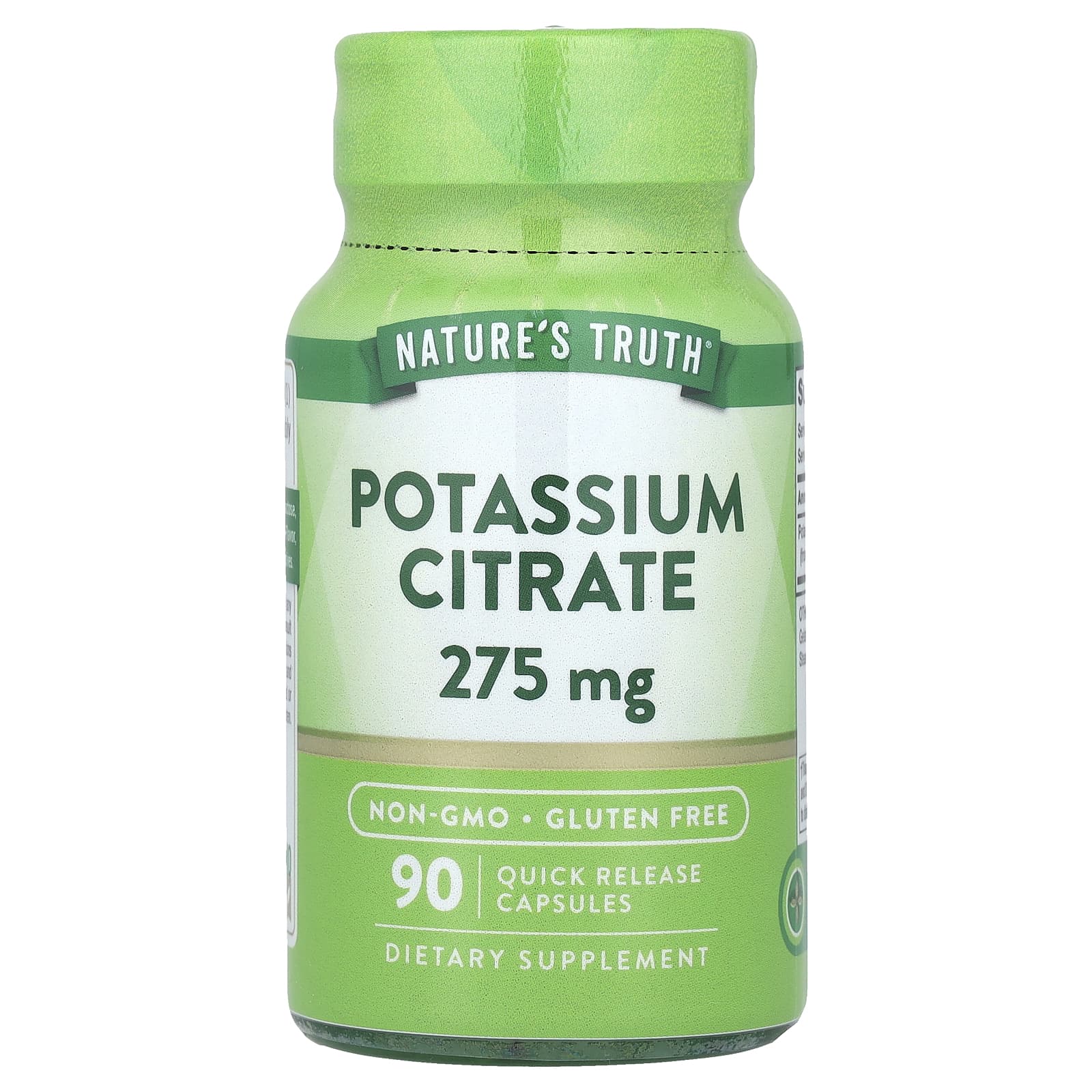 Nature's Truth Potassium Citrate – 275 mg — Tunisie