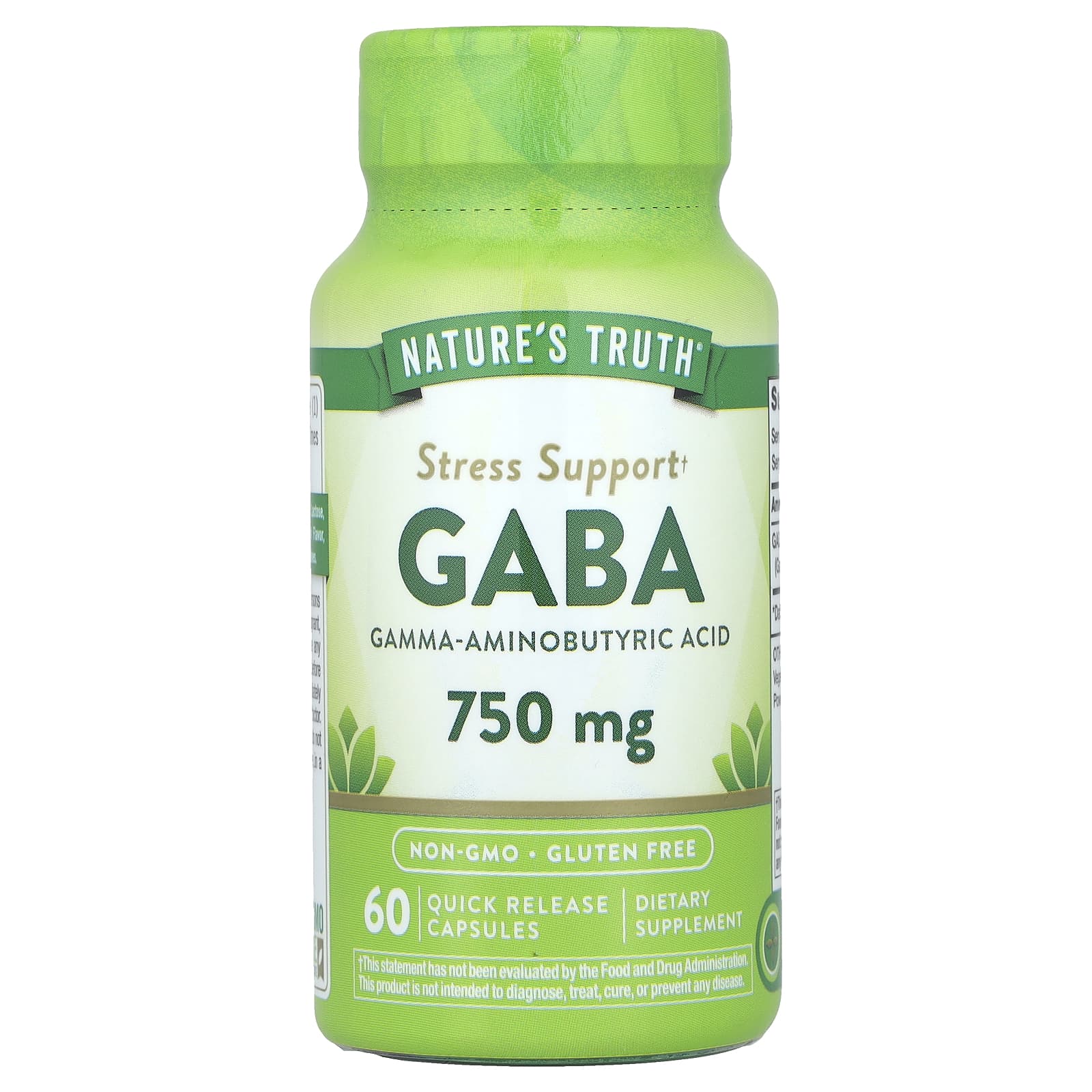 Nature's Truth GABA – 750 mg — Tunisie