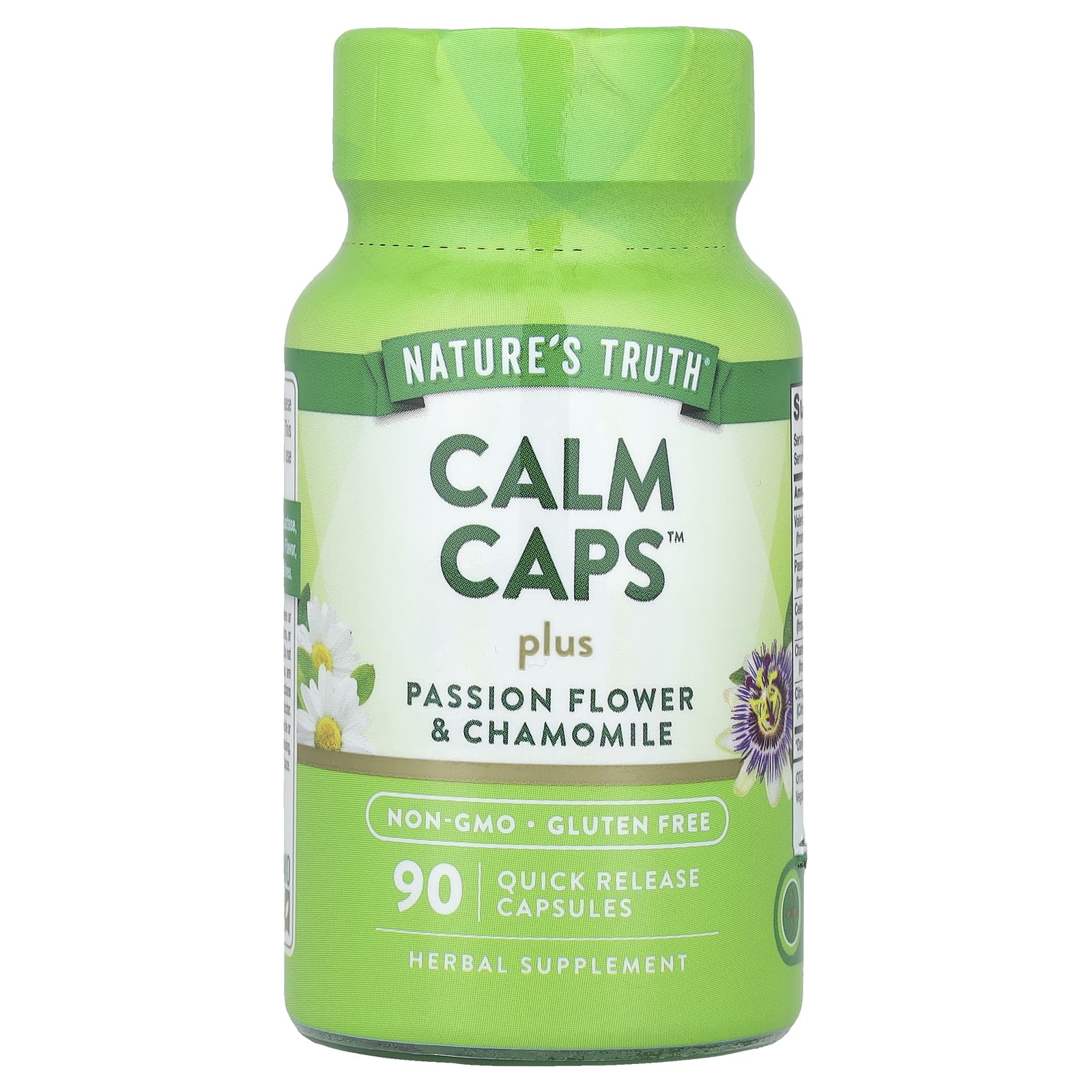 Nature's Truth Calm Caps Plus Passion Flower & Chamomile, 90 Quick Release Capsules — Tunisie