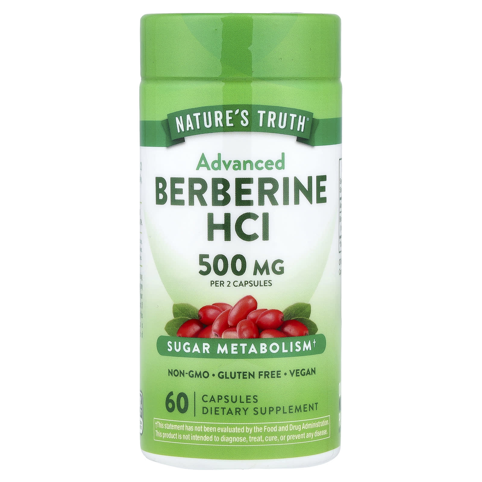 Nature's Truth Berberine HCl – 60 gélules — Tunisie