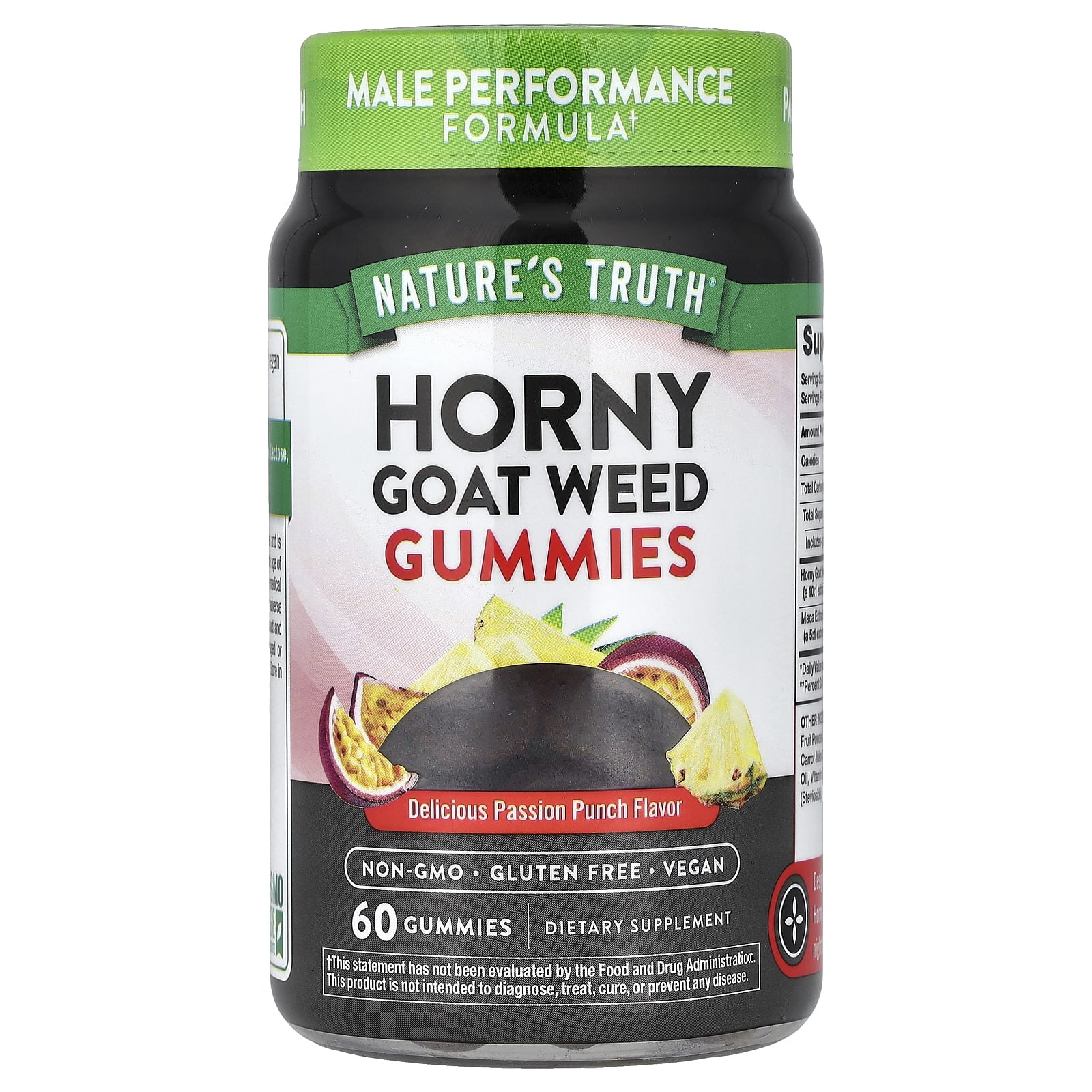 Nature's Truth Horny Goat Weed Gummies – Delicious Passion Punch – 60 gommes — Tunisie