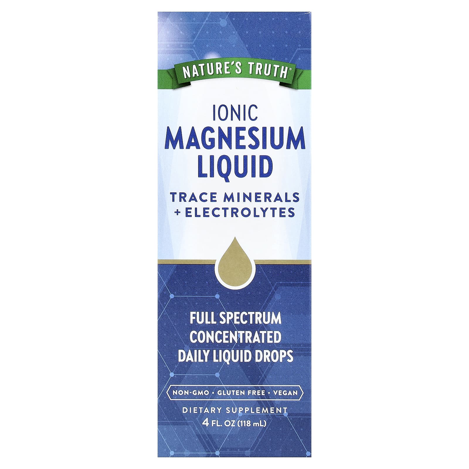Nature's Truth Ionic Magnesium Liquid – Sans arôme – 118 ml — Tunisie