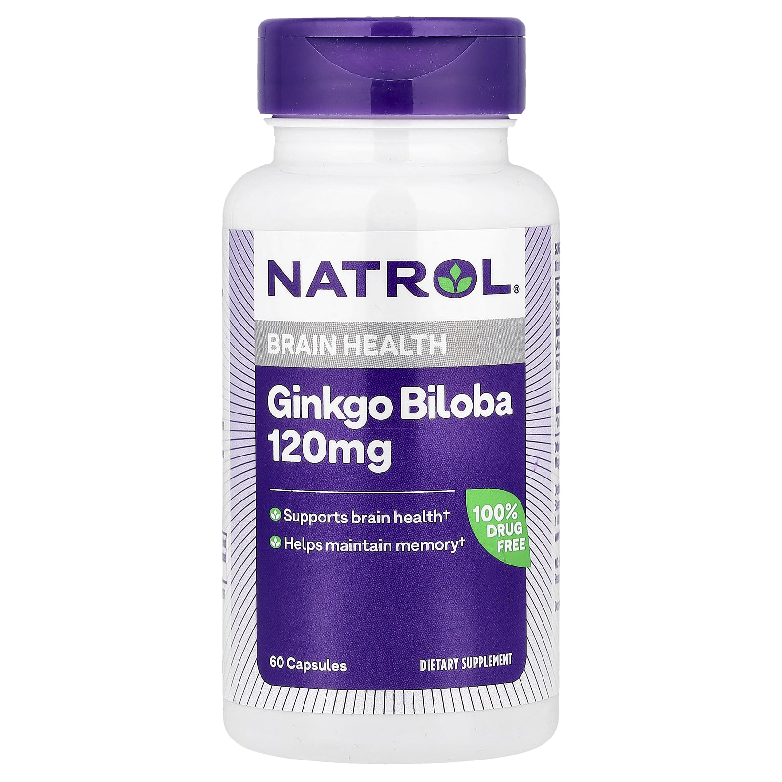 Natrol Ginkgo Biloba – 60 gélules — Tunisie