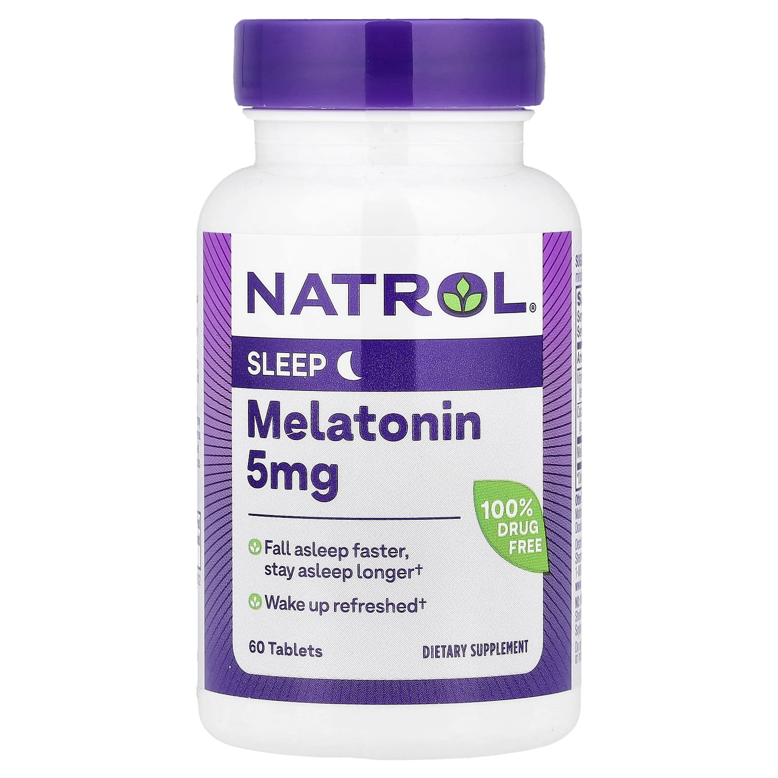 Natrol Melatonin – 5 mg – 60 comprimés — Tunisie