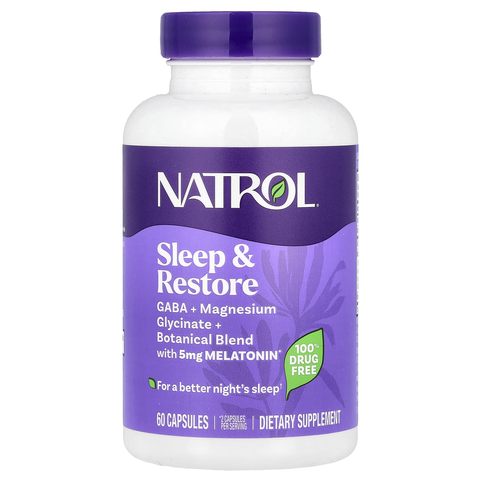 Natrol Sleep & Restore – 60 gélules — Tunisie