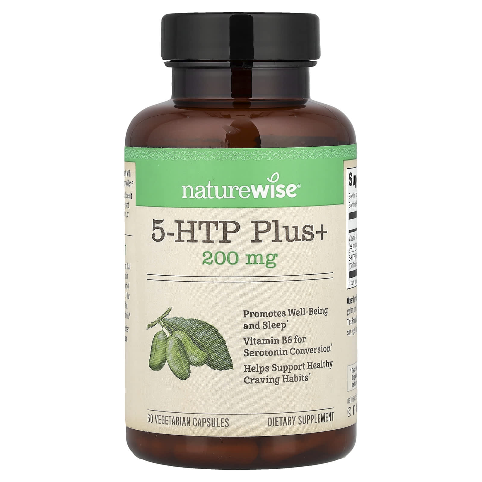 NatureWise 5-HTP Plus+ – 60 gélules végétales — Tunisie