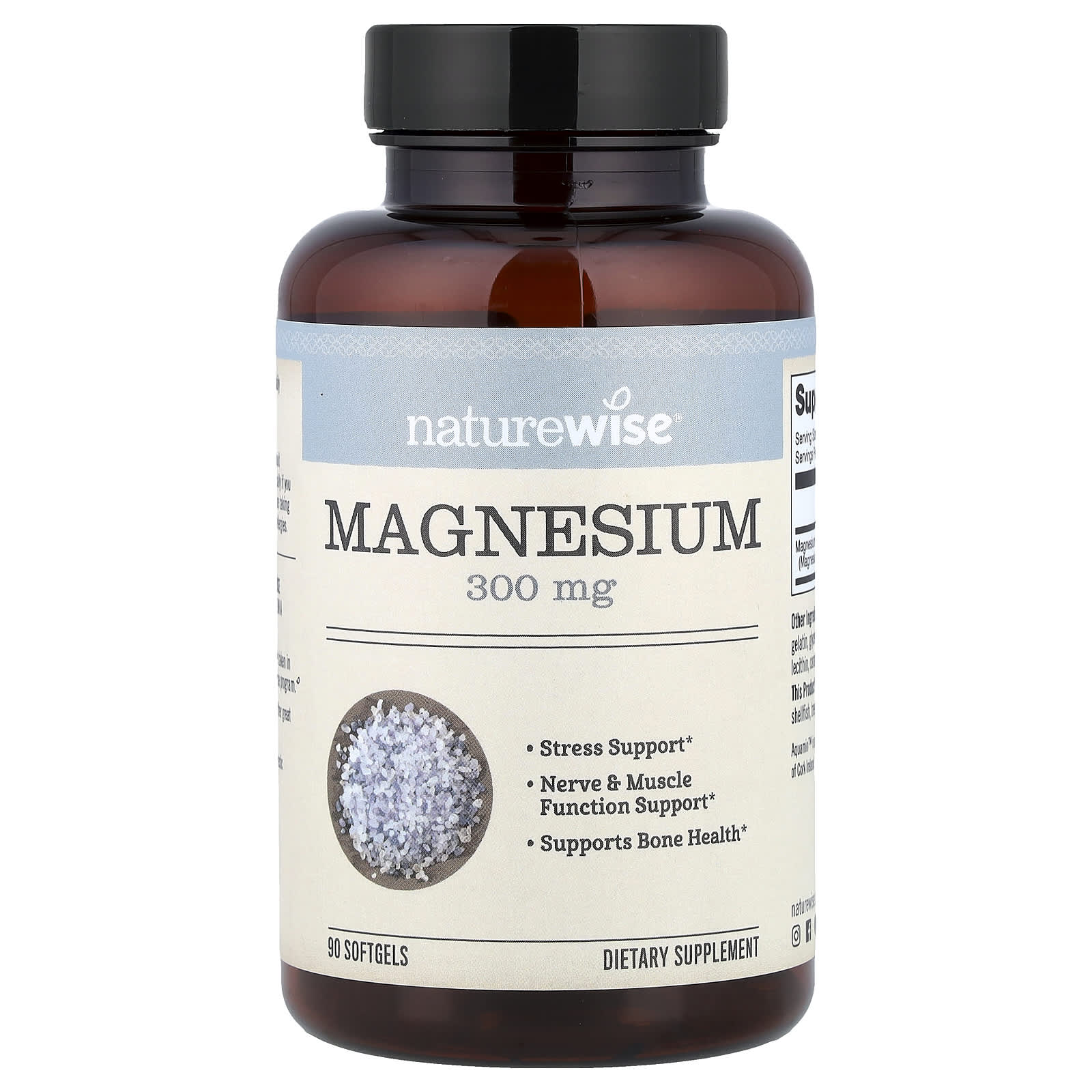 NatureWise Magnesium – 90 capsules molles — Tunisie