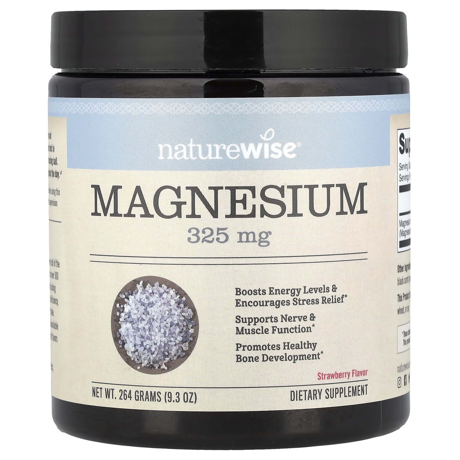 NatureWise Magnesium – Strawberry – 264 g — Tunisie