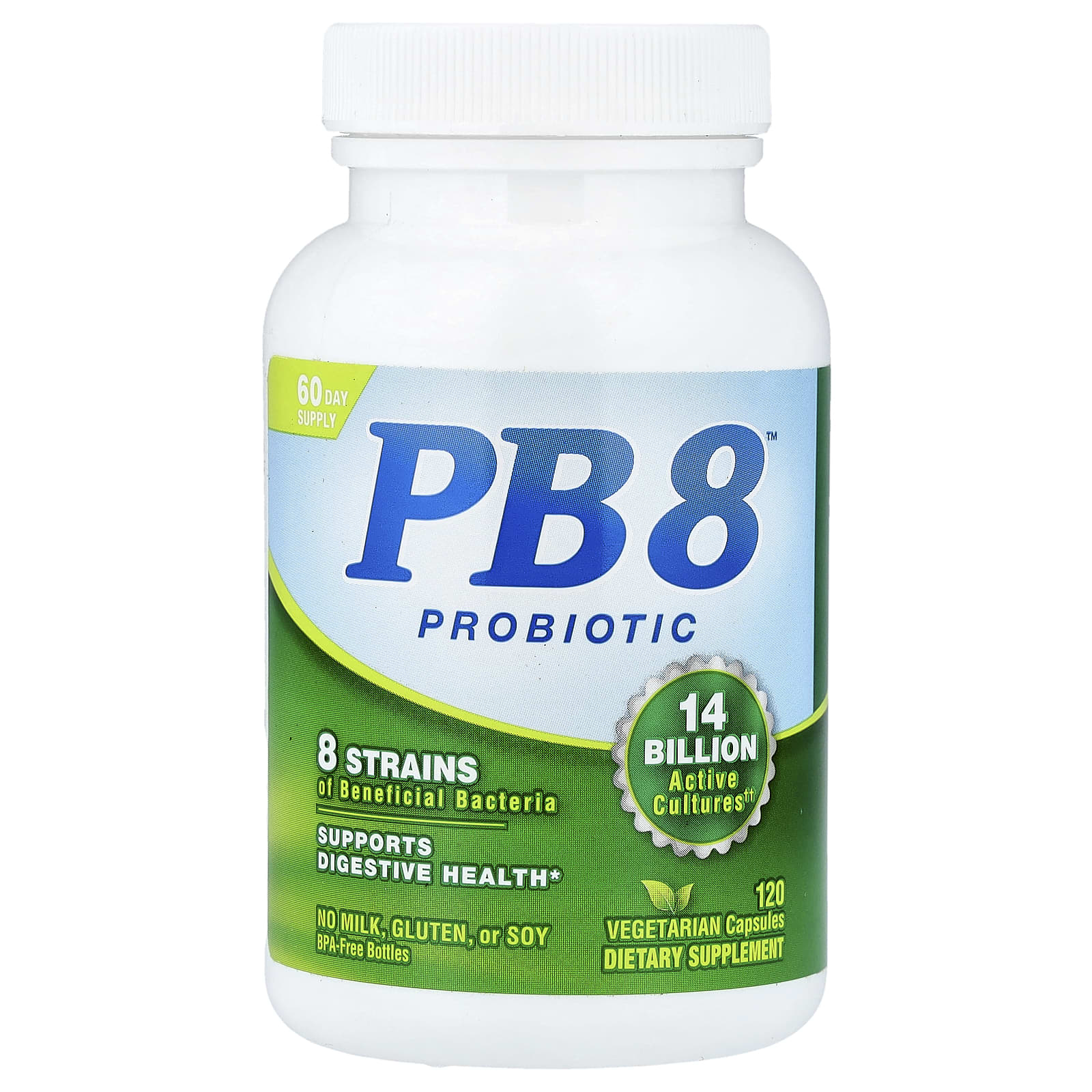 Nutrition Now PB 8 Probiotic – 120 gélules végétales — Tunisie