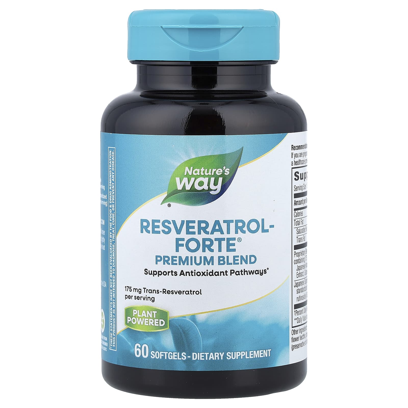 Nature's Way Resveratrol Forte, Premium Blend – 60 capsules molles — Tunisie