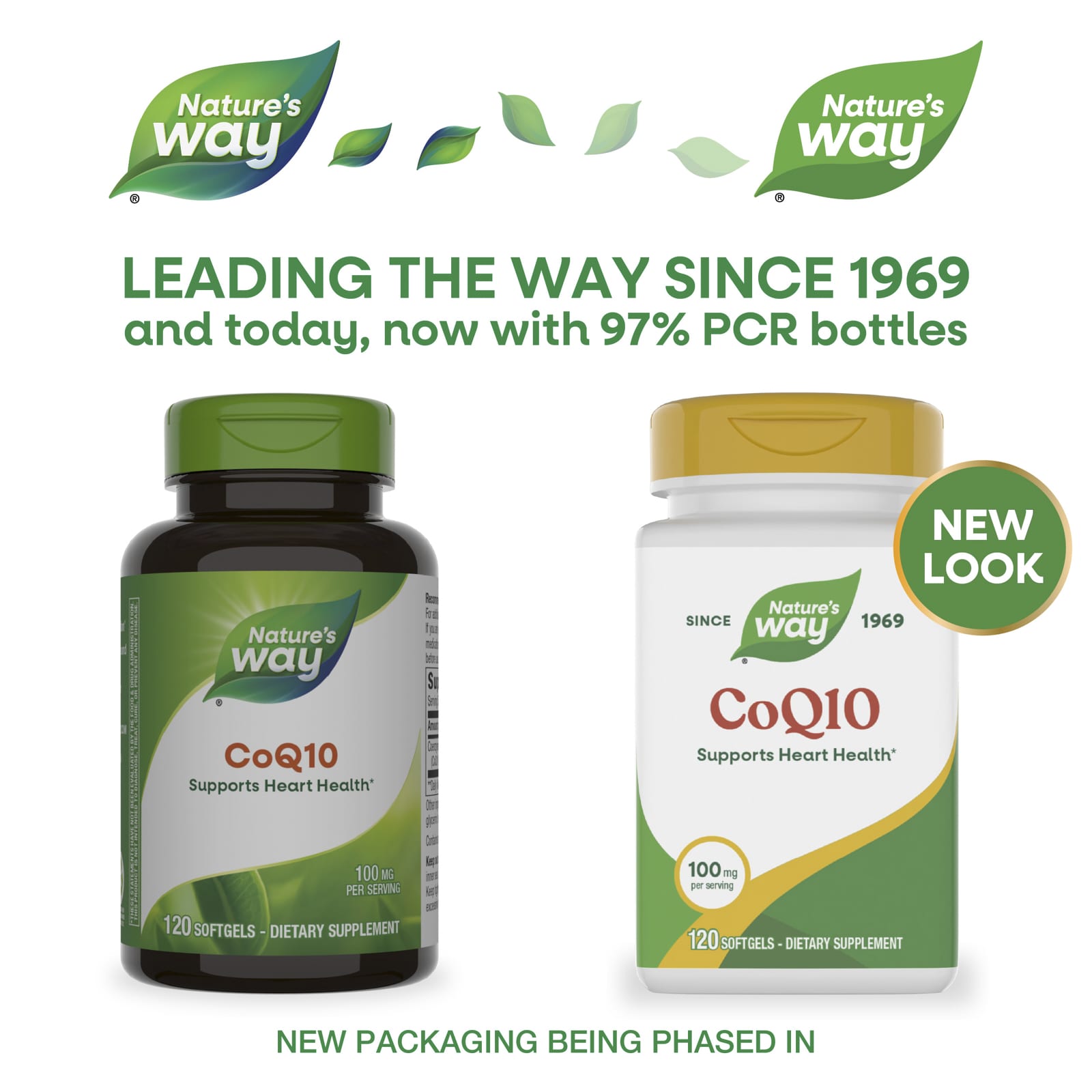 Nature's Way CoQ10 – 120 capsules molles — étiquette 1