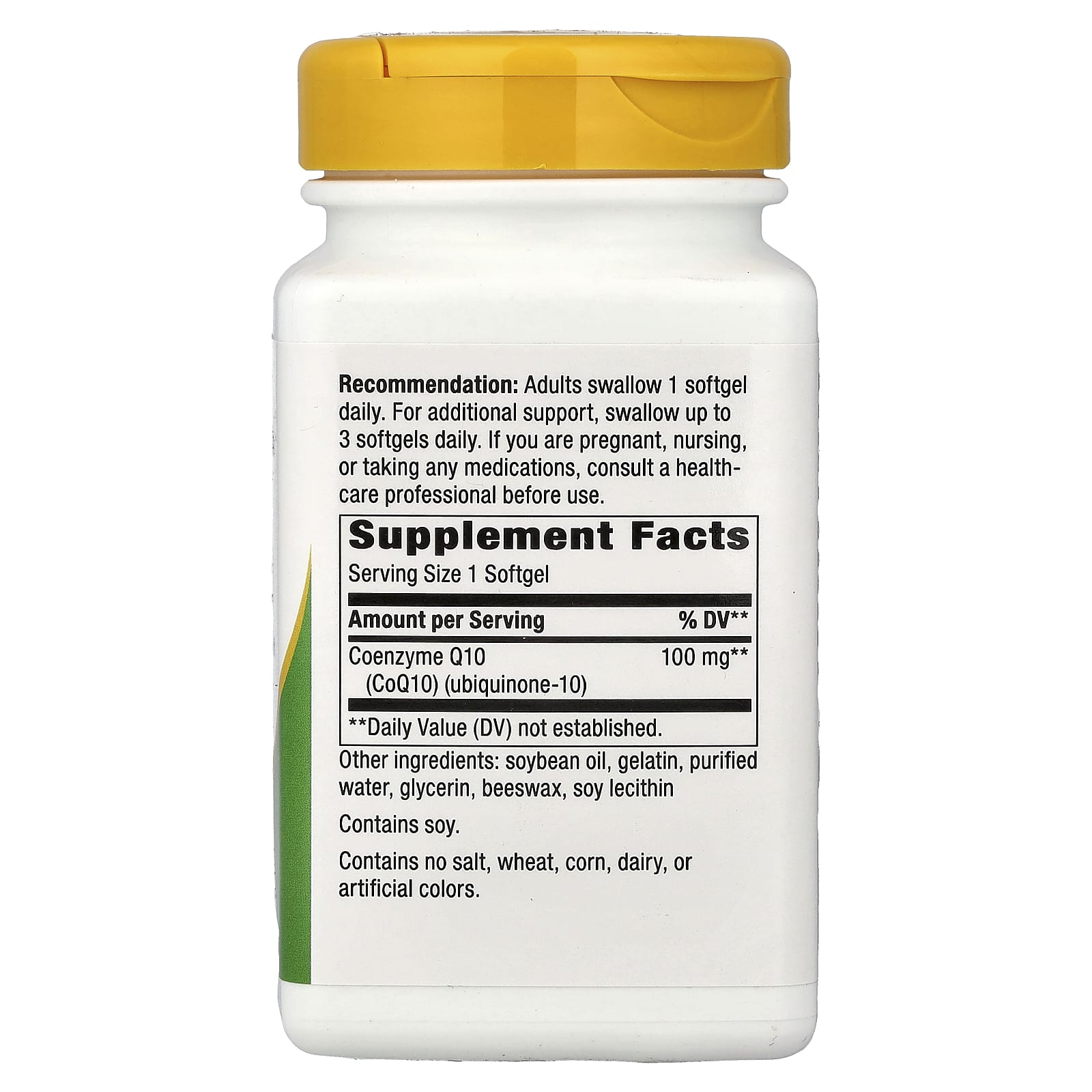Nature's Way CoQ10 – 120 capsules molles — photo 2 sur 2