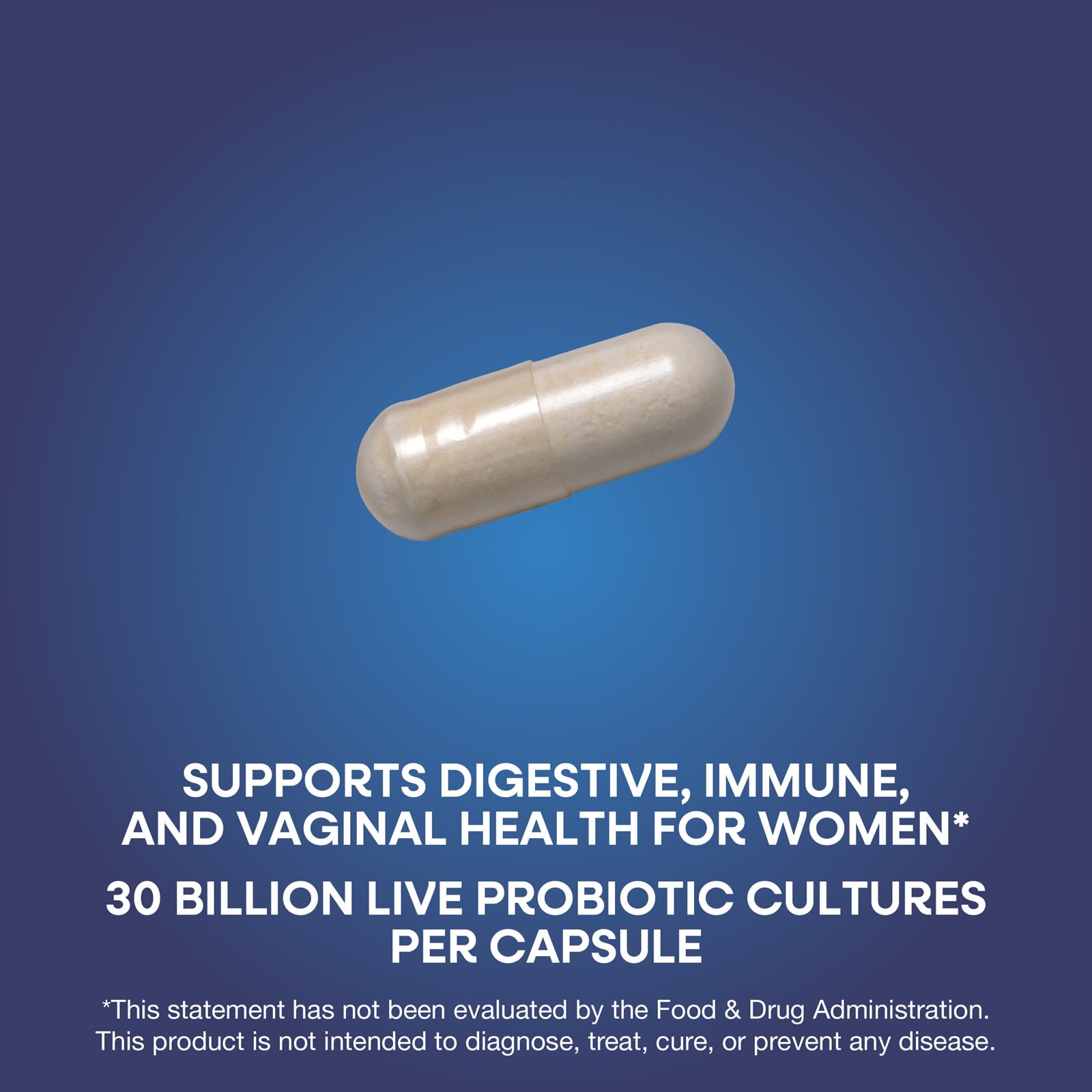 Nature's Way Fortify Women's Daily Pre + Probiotic, 30 Billion CFU, 30 Delayed-Release Capsules — étiquette 3